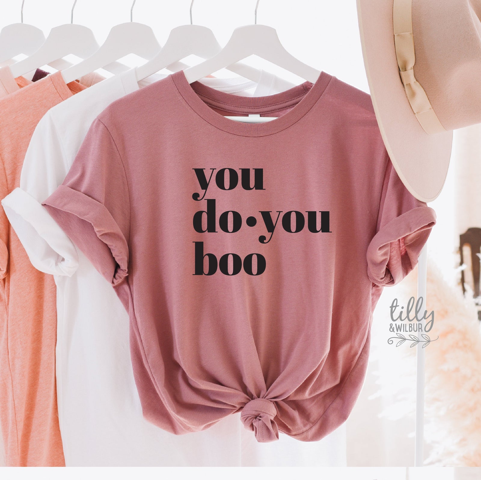You Do You Boo Women&#39;s T-Shirt, You Do You Boo T-Shirt, Funny Women&#39;s T-Shirt, Funny T-Shirt, Mum Gift, Sister Gift, Female Gift, Humour