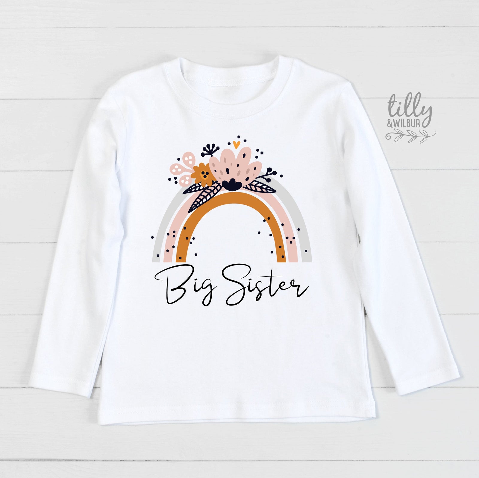 Big Sister Long Sleeve T-Shirt, Big Sister Announcement, Big Sister Gift, Pregnancy Announcement T-Shirt, I'm Going To Be A Big Sister Shirt