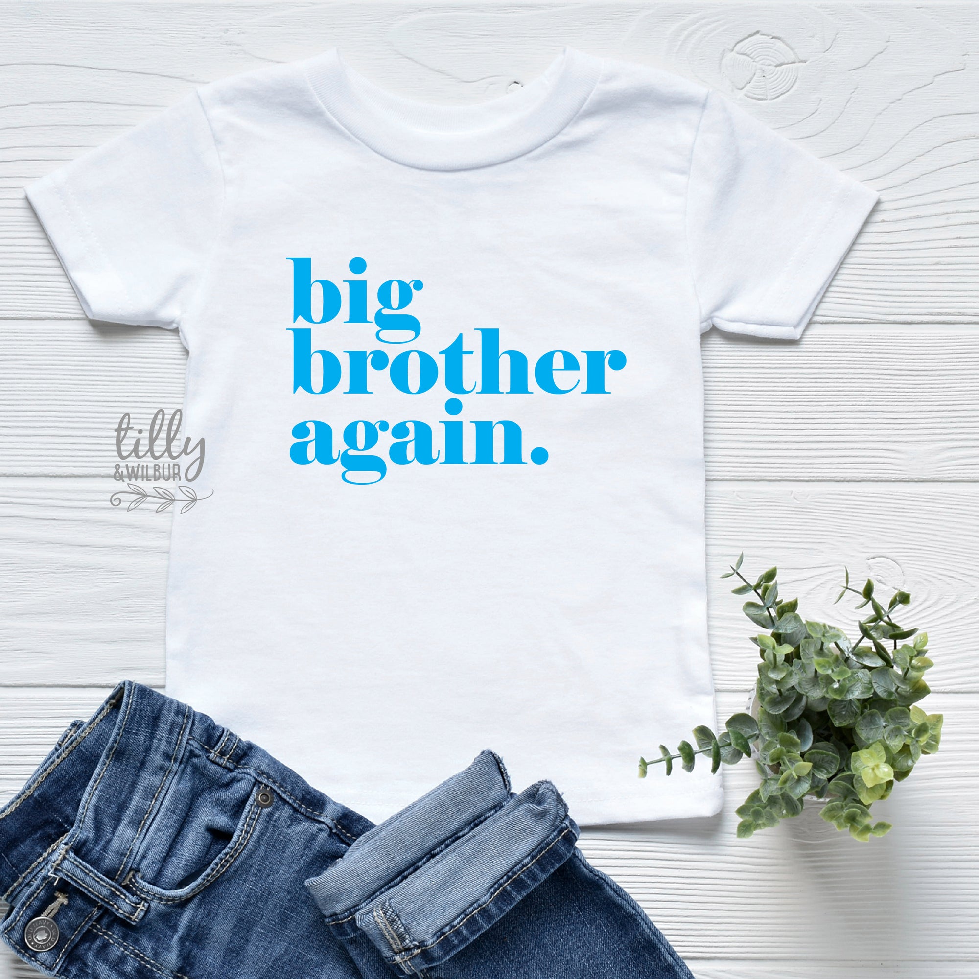 Big Brother Again T-Shirt, Promoted To Big Brother T-Shirt For Boys, Big Brother Tee, I&#39;m Going To Be A Big Brother, Pregnancy Announcement