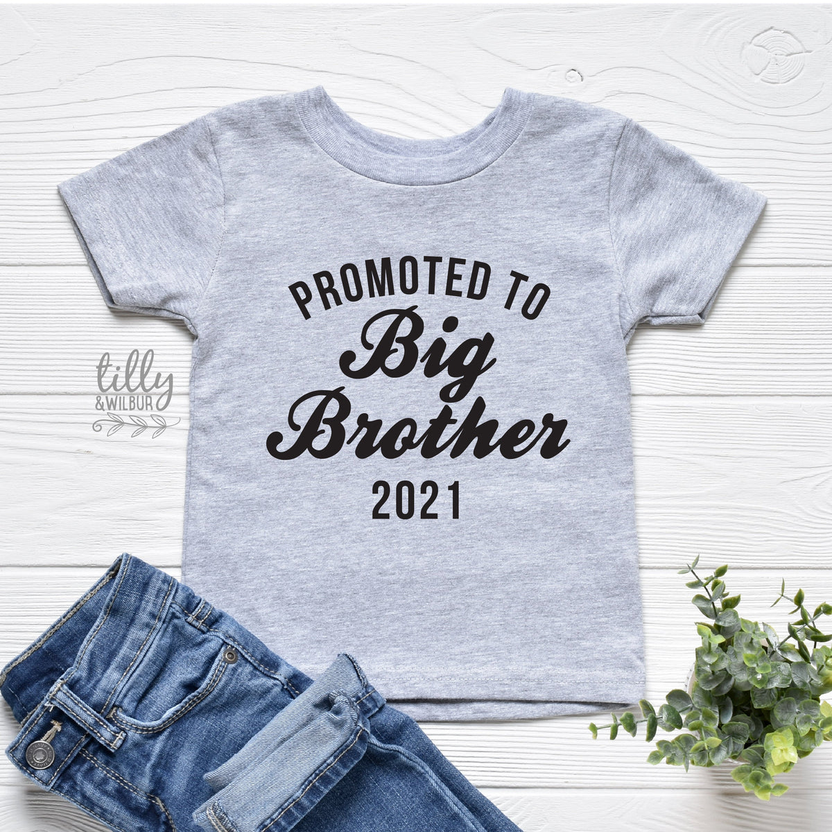 Promoted To Big Brother T-Shirt For Boys, Personalised Due Date, Big Brother Shirt, I&amp;#39;m Going To Be A Big Brother, Pregnancy Announcement