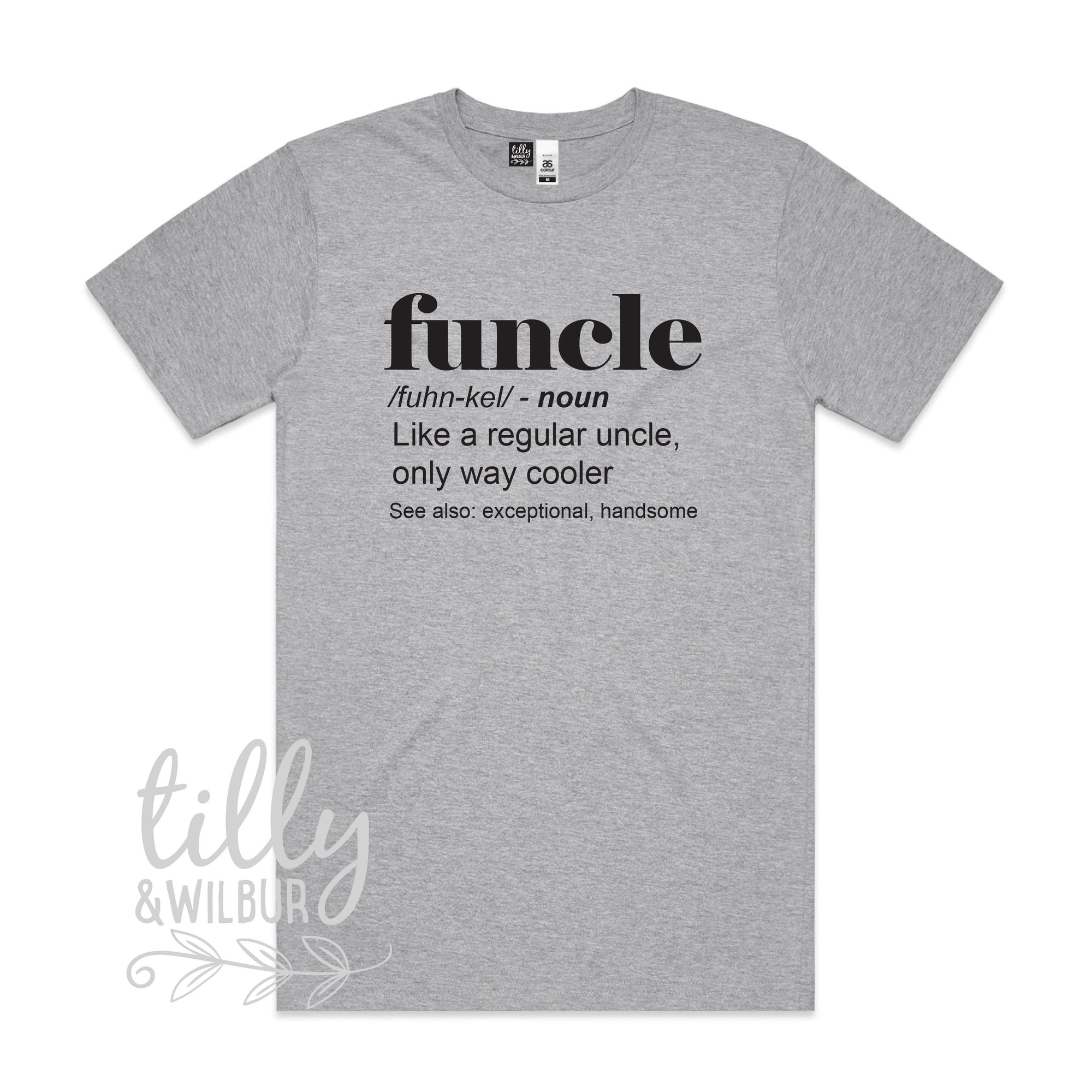 Funcle Just Like A Normal Uncle Only Way Cooler T-Shirt, Funny Uncle Gift, Uncle Christmas Shirt, New Uncle Gift, Uncle Shirt, Fun Uncle Tee