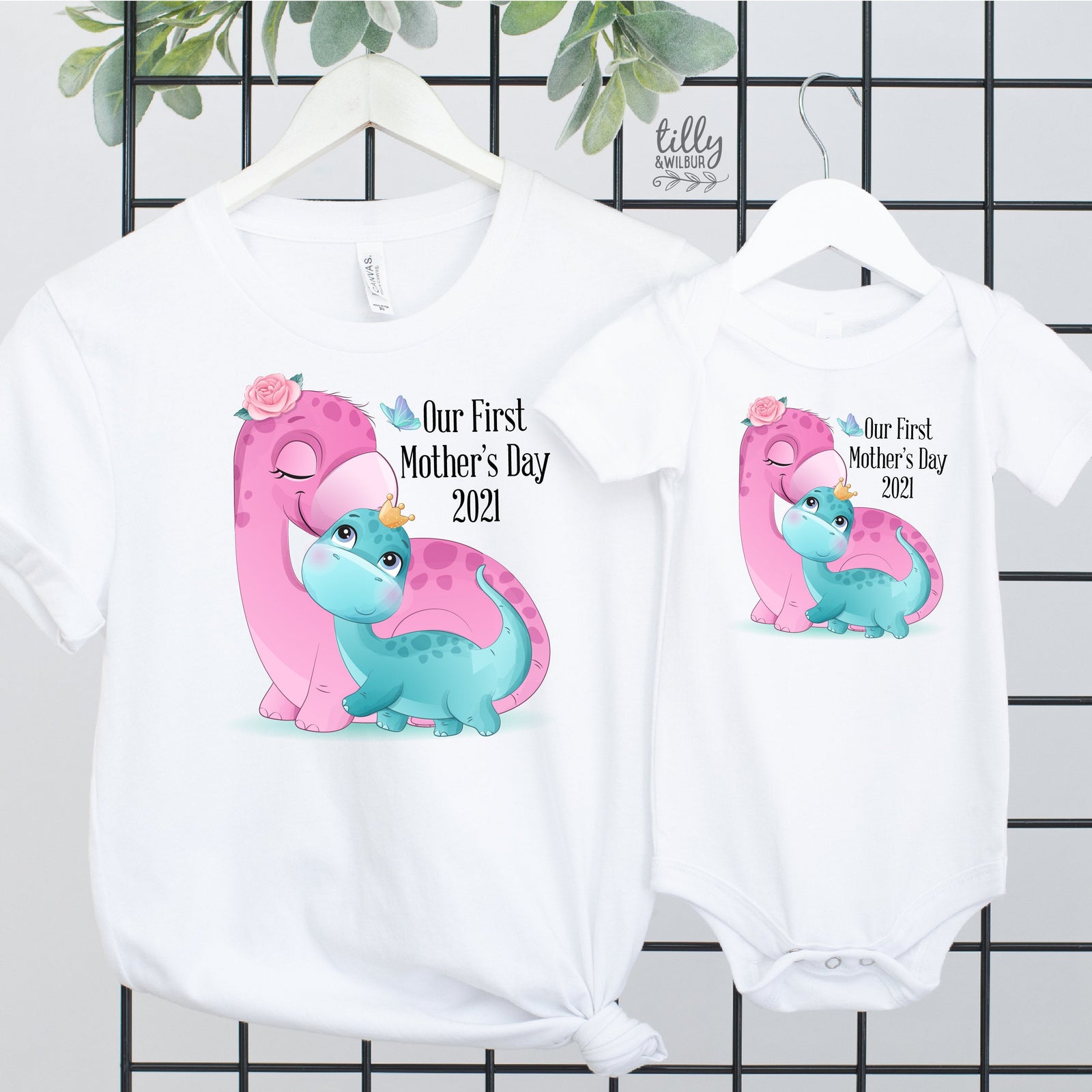Our First Mother's Day 2021 Matching Outfits, Mother And Baby Mother's Day T-Shirts, Mothers Day Gift, Mummy & Me Matching, 1st Mother's Day