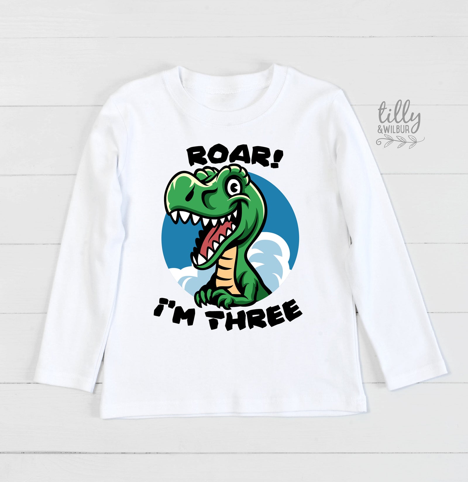 Roar I&#39;m 3, Roar I&#39;m Three, 3rd Birthday Boy, 3rd Birthday T-Shirt , Dinosaur Birthday Shirt, T-Rex Shirt, Dinosaur Birthday, T-Rex Birthday