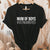 Mum Of Boys #Outnumbered T-Shirt, Mother&#39;s Day T-Shirt, Mother&#39;s Day Gift, Mum Of Songs, Mum Gift, Mum T-Shirt, Funny Mum T-Shirt, Mom Of