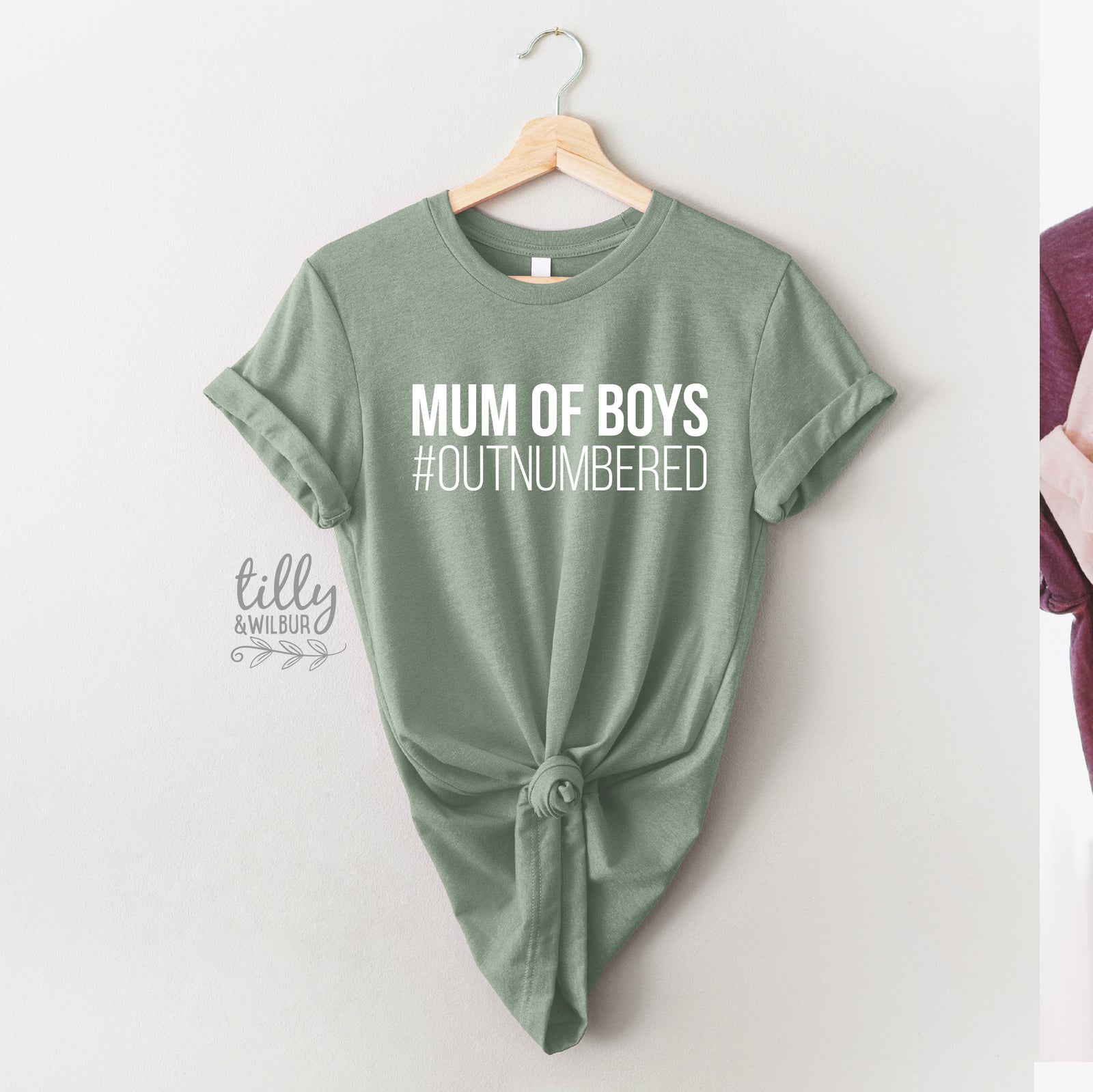 Mum Of Boys #Outnumbered T-Shirt, Mother's Day T-Shirt, Mother's Day Gift, Mum Of Songs, Mum Gift, Mum T-Shirt, Funny Mum T-Shirt, Mom Of