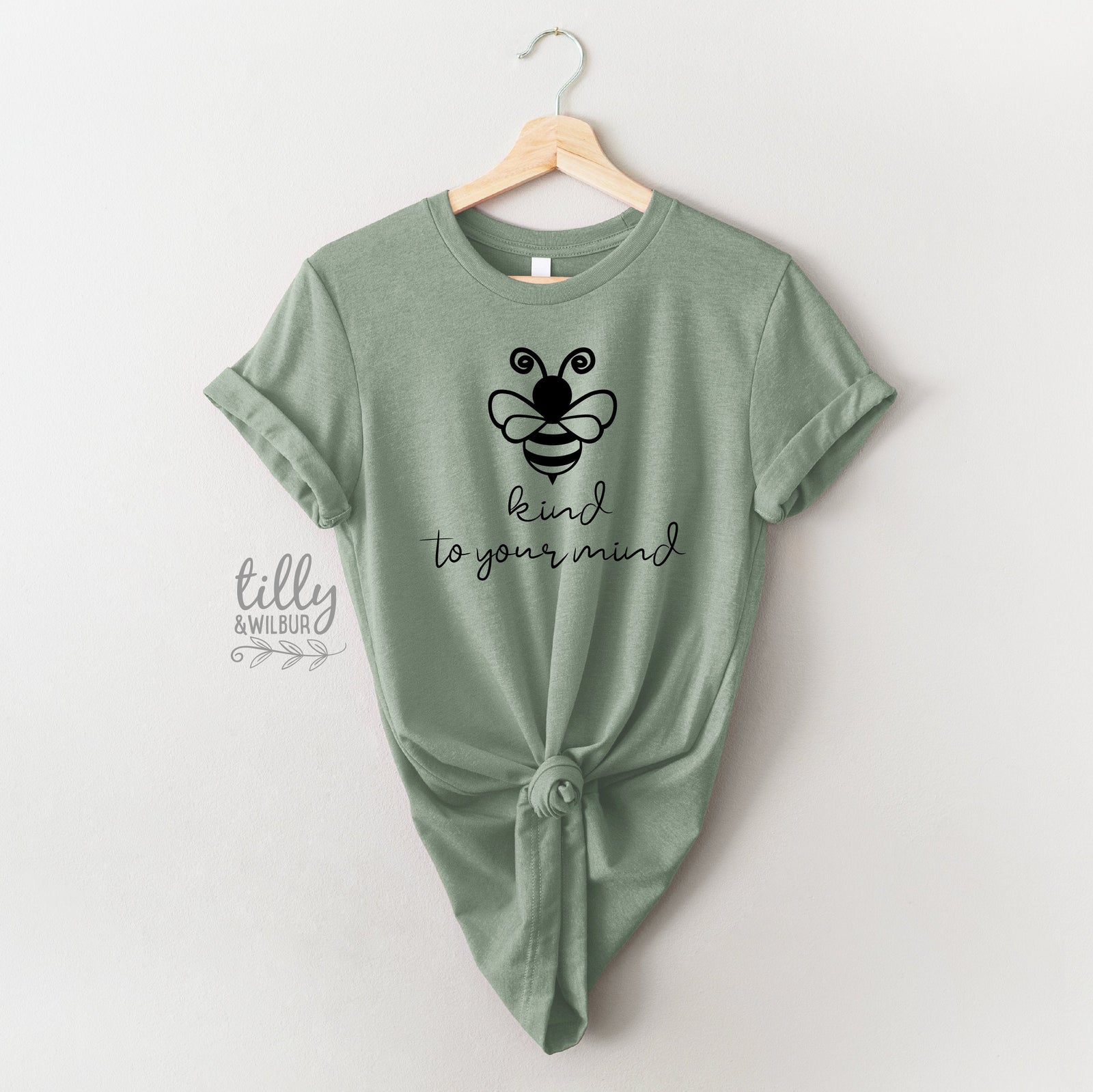 Bee Kind To Your Mind Women's T-Shirt, Be Kind T-Shirt, Bee Kind Shirt, Kindness Matters Shirt, Inspirational Clothing, Kindness Clothing,