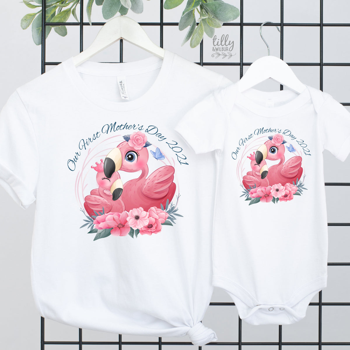 Our First Mother&amp;#39;s Day 2021 Matching Outfits, Mother And Baby Mother&amp;#39;s Day T-Shirts, Mothers Day Gift, Mummy &amp; Me, 1st Mother&amp;#39;s Day Onesies®