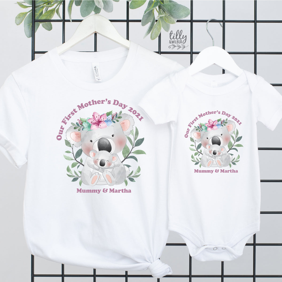 Our First Mother&amp;#39;s Day 2021 Matching Outfits, Mother And Baby Mother&amp;#39;s Day T-Shirts, Mothers Day Gift, Mummy &amp; Me Matching, 1st Mother&amp;#39;s Day
