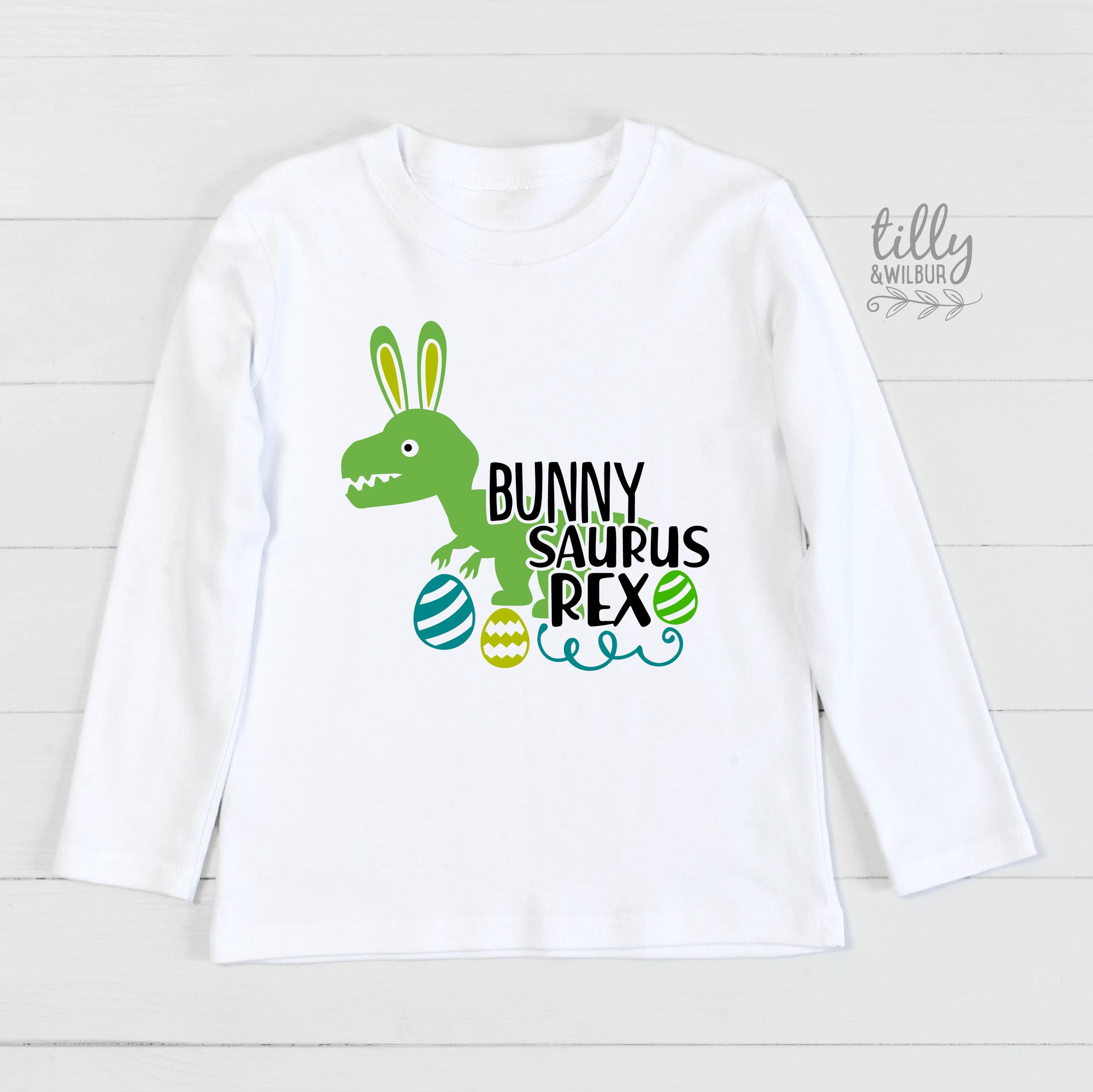 Bunnysaurus Rex T-Shirt, Dinosaur Easter T-Shirt, Easter T-Shirt, Boys Easter Gift, Bunnysaurus T-Shirt, Dinosaur Easter Gift, Bunny Saurus
