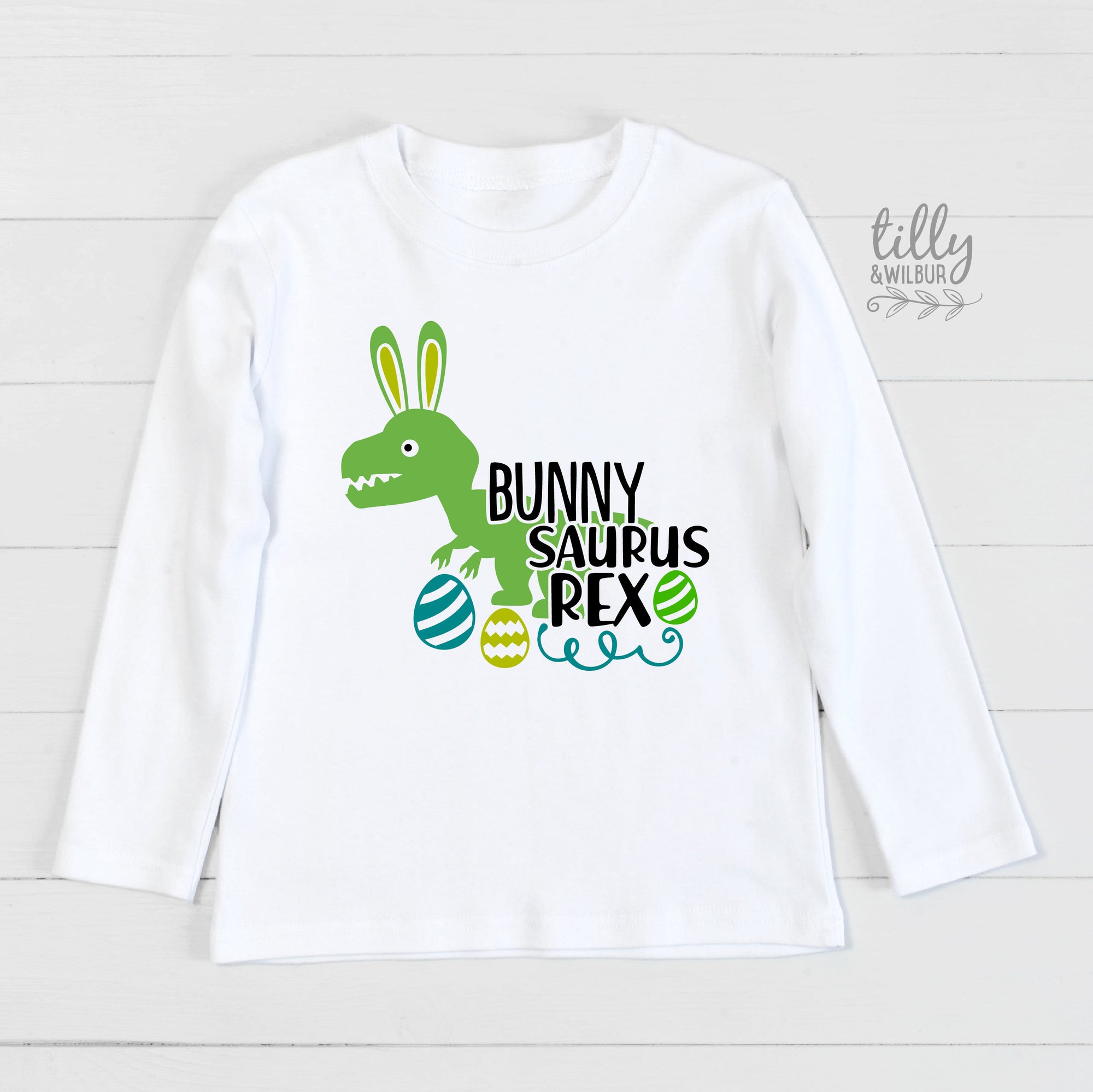 Bunnysaurus Rex T-Shirt, Dinosaur Easter T-Shirt, Easter T-Shirt, Boys Easter Gift, Bunnysaurus T-Shirt, Dinosaur Easter Gift, Bunny Saurus