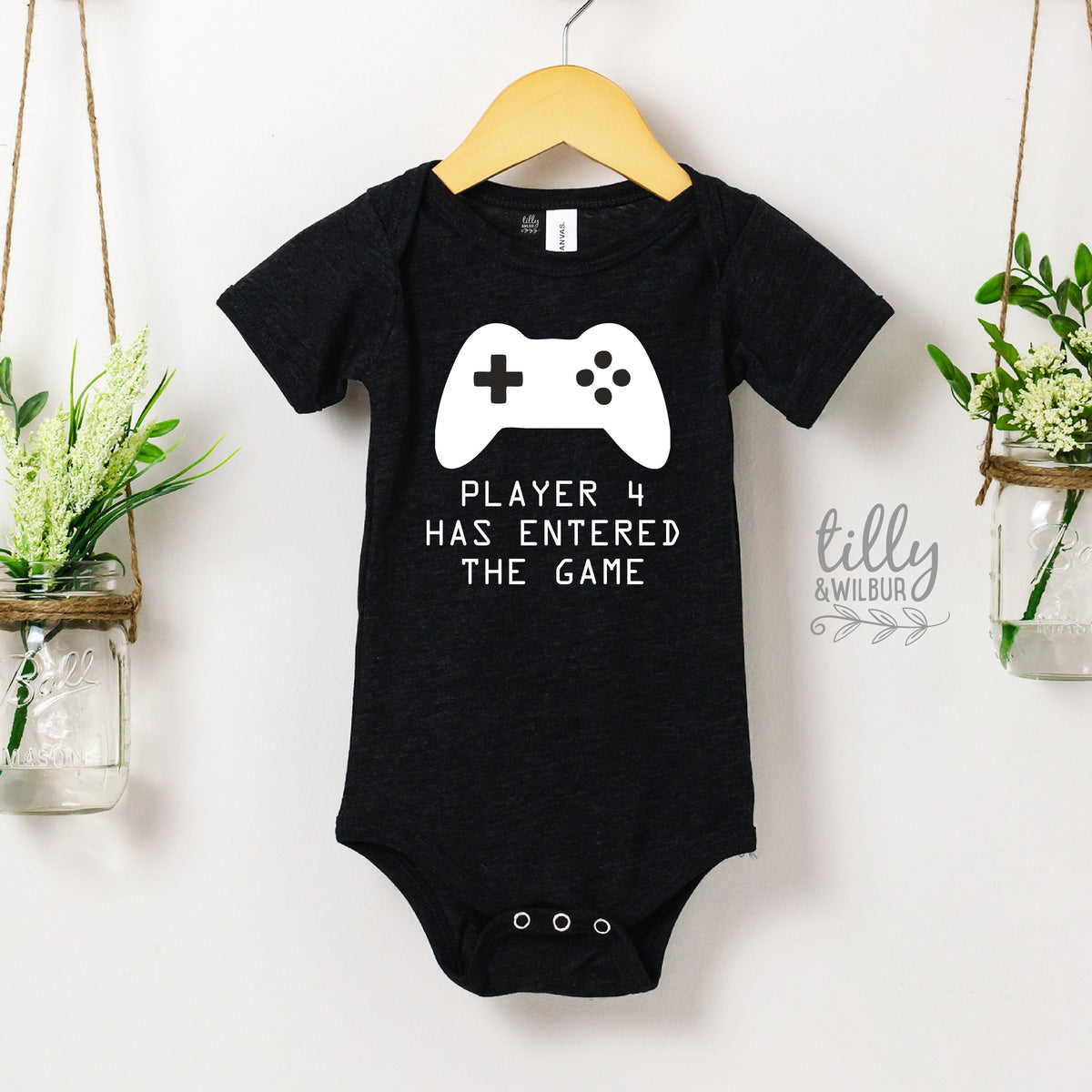 Player 4 Has Entered The Game, Player 1 Player 2, Father Son Matching Shirts, Matching Dad Baby, Gamers Father&amp;#39;s Day Gift, Gamer Gift, Xbox