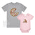Matching Pizza Slice Family T-Shirts, Daddy And Daughter, Father And Son, Matching Dad Baby, Daddy Daughter, Father&#39;s Day Gift, Newborn Gift