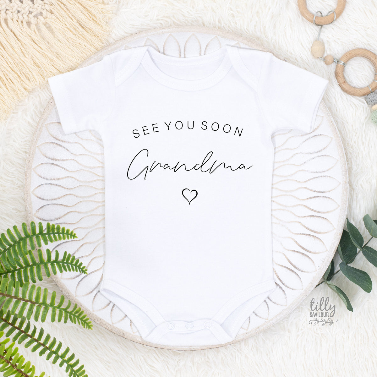 See You Soon Grandma Bodysuit, Hello Grandma &amp; Grandpa Bodysuit, Pregnancy Announcement Bodysuit, Baby Reveal, Photo Prop, Grandparents