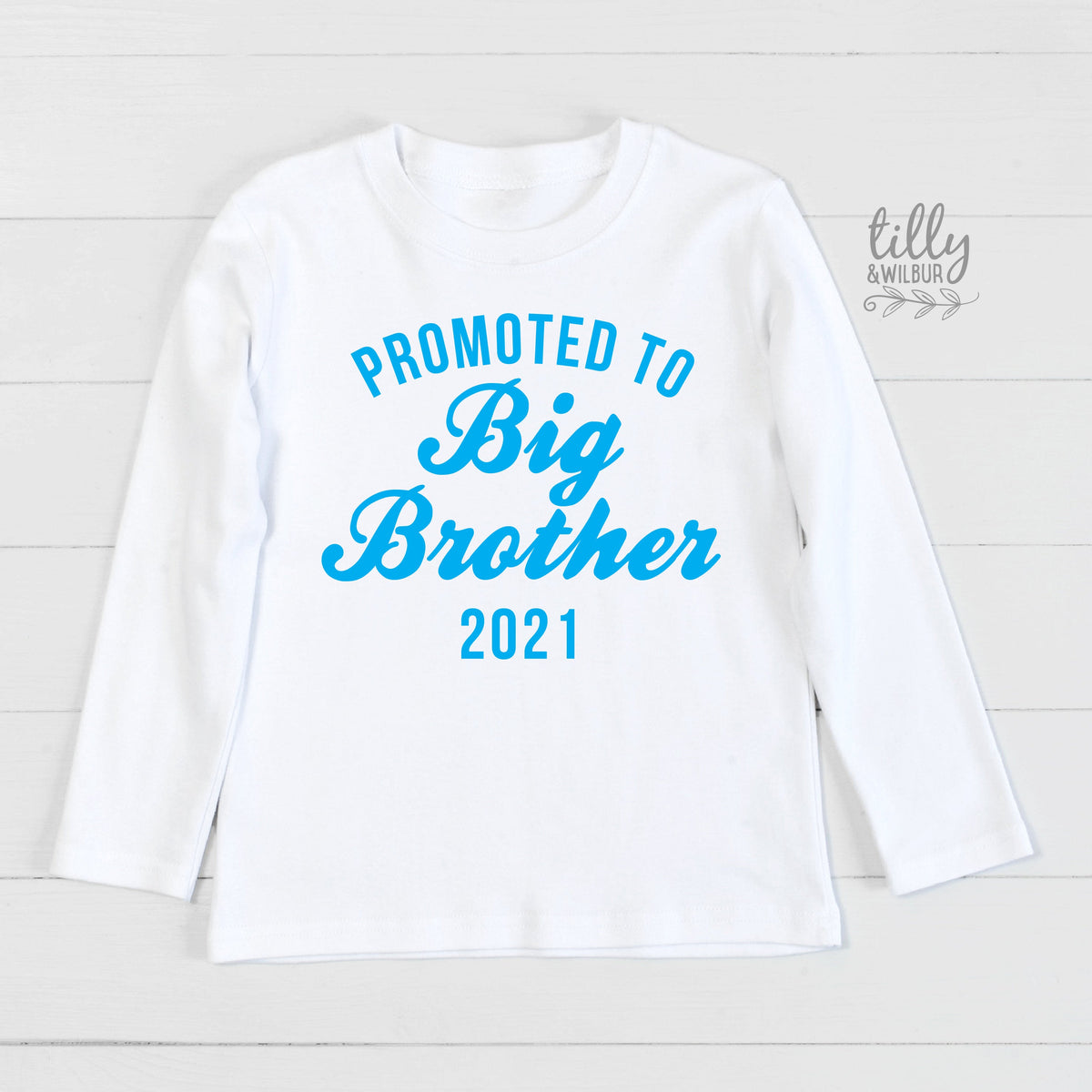 Promoted To Big Brother T-Shirt For Boys, Personalised Due Date, Big Brother Shirt, I&amp;#39;m Going To Be A Big Brother, Pregnancy Announcement