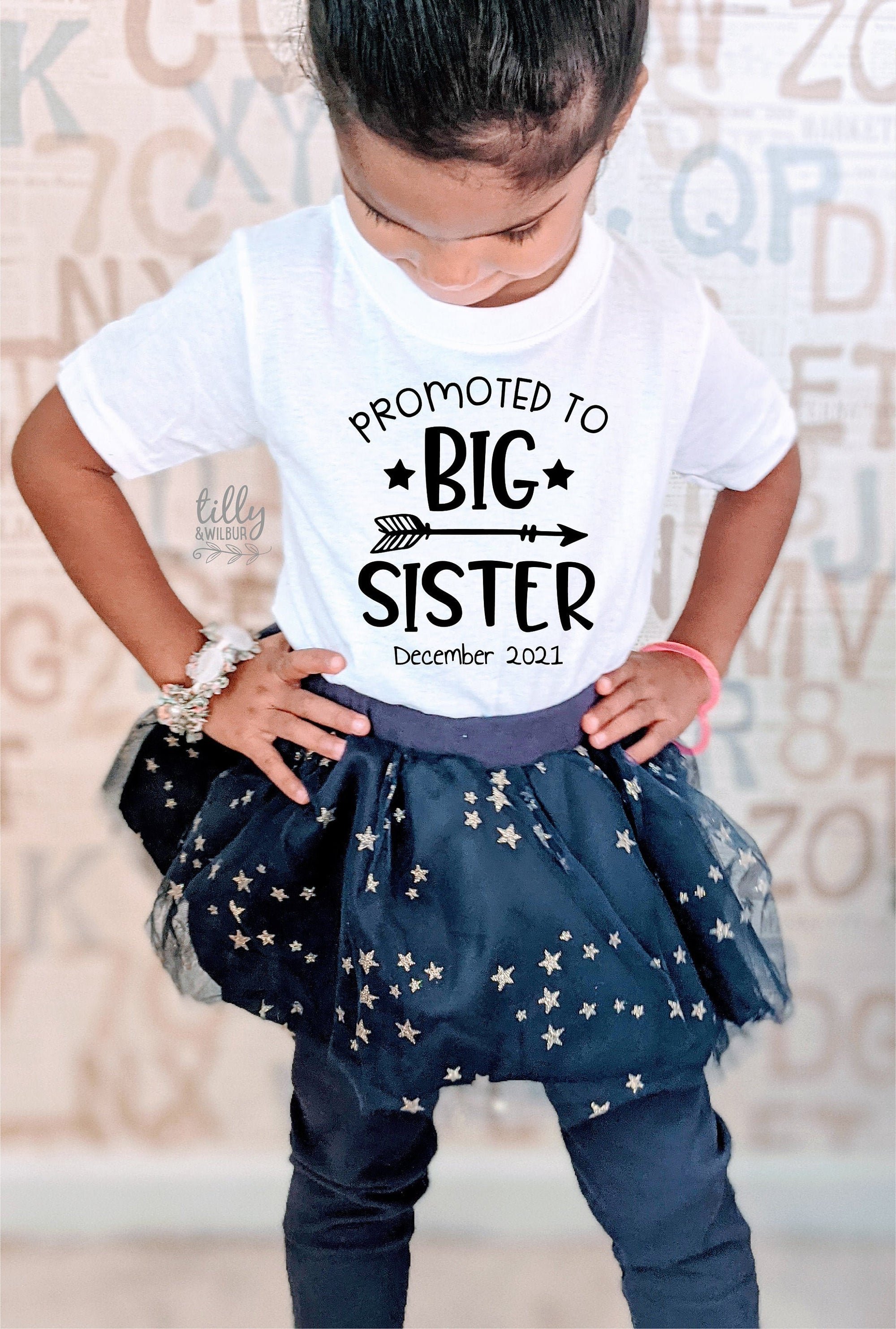 Promoted To Big Sister T-Shirt, Big Sis T-Shirt,  Big Sister Gift, Pregnancy Announcement Shirt, I&#39;m Going To Be A Big Sister T-Shirt, Sis