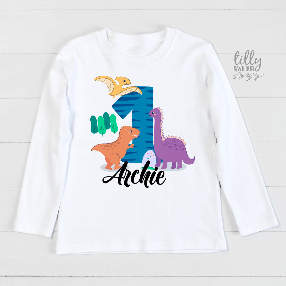 First Birthday Dinosaur T-Shirt, 1st Birthday Gift, First Birthday Gift, Personalised First Birthday T-Shirt, Dinosaur Theme Cake Smash Tee