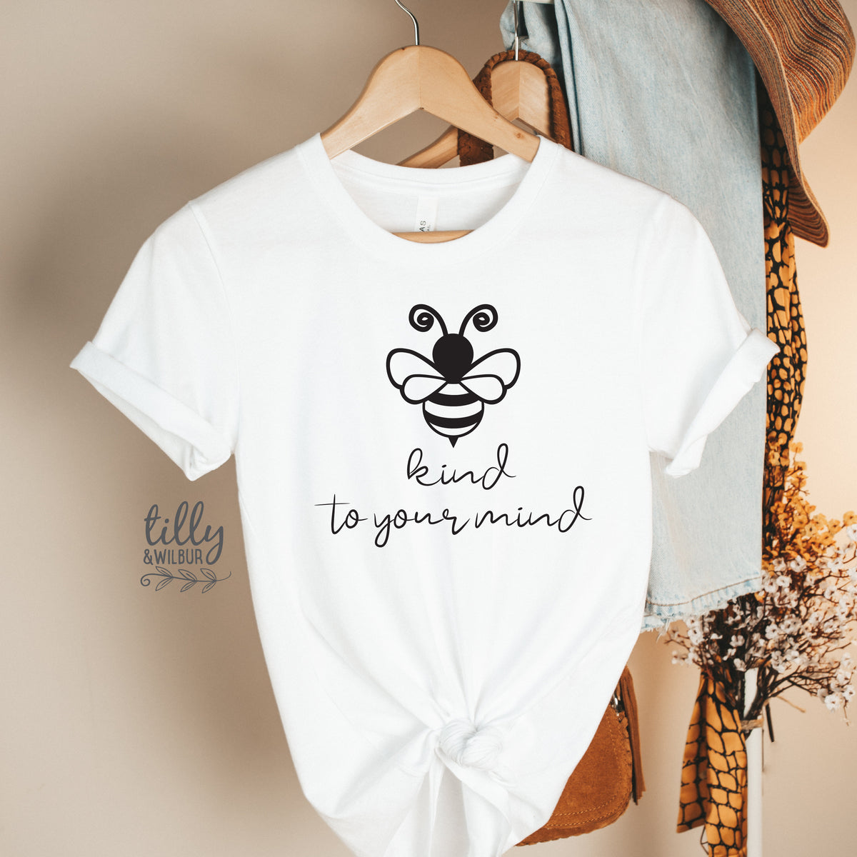 Bee Kind To Your Mind Women&amp;#39;s T-Shirt, Be Kind T-Shirt, Bee Kind Shirt, Kindness Matters Shirt, Inspirational Clothing, Kindness Clothing,
