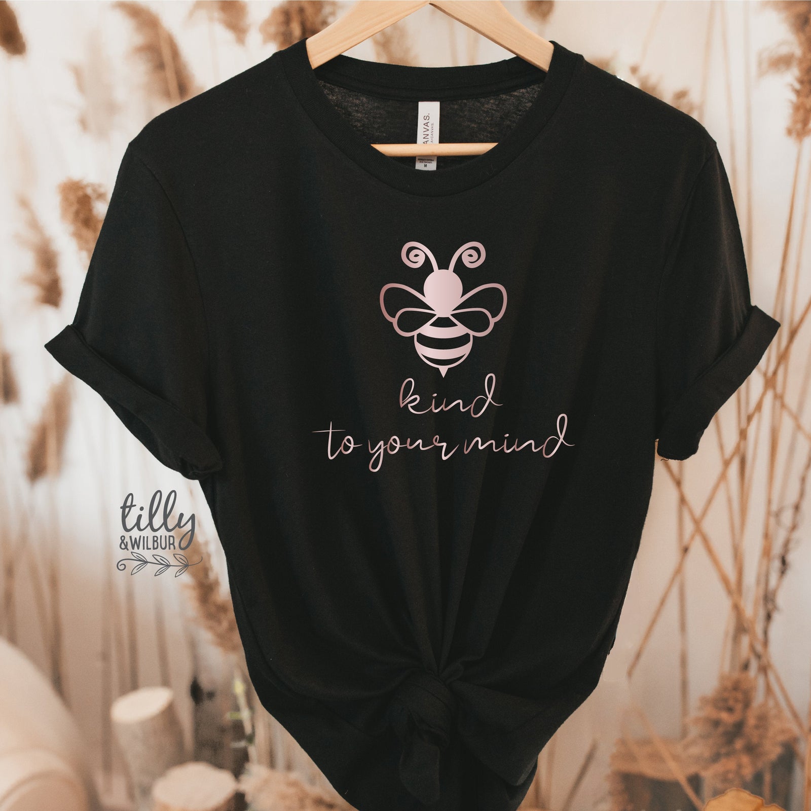 Bee Kind To Your Mind Women's T-Shirt, Be Kind T-Shirt, Bee Kind Shirt, Kindness Matters Shirt, Inspirational Clothing, Kindness Clothing,