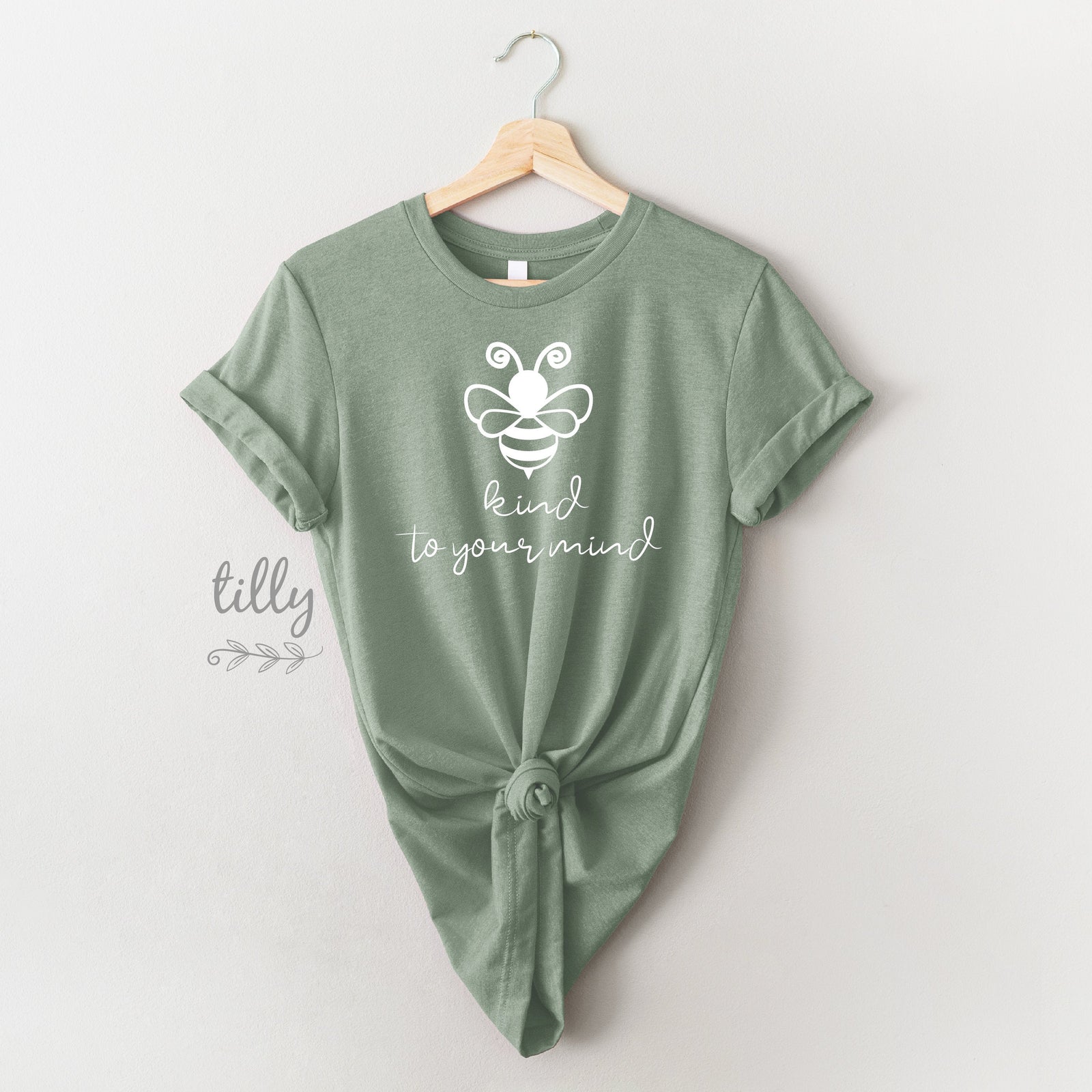 Bee Kind To Your Mind Women's T-Shirt, Be Kind T-Shirt, Bee Kind Shirt, Kindness Matters Shirt, Inspirational Clothing, Kindness Clothing,