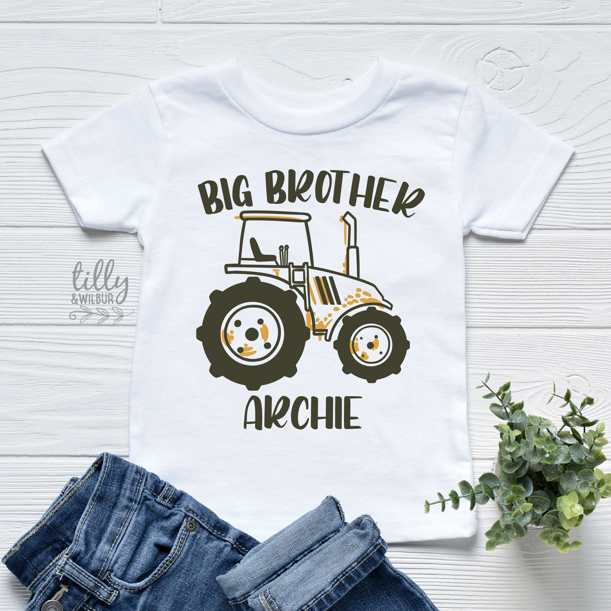 Promoted To Big Brother T-Shirt For Boys, Personalised Name, Big Brother Shirt, I&amp;#39;m Going To Be A Big Brother, Pregnancy Announcement Shirt