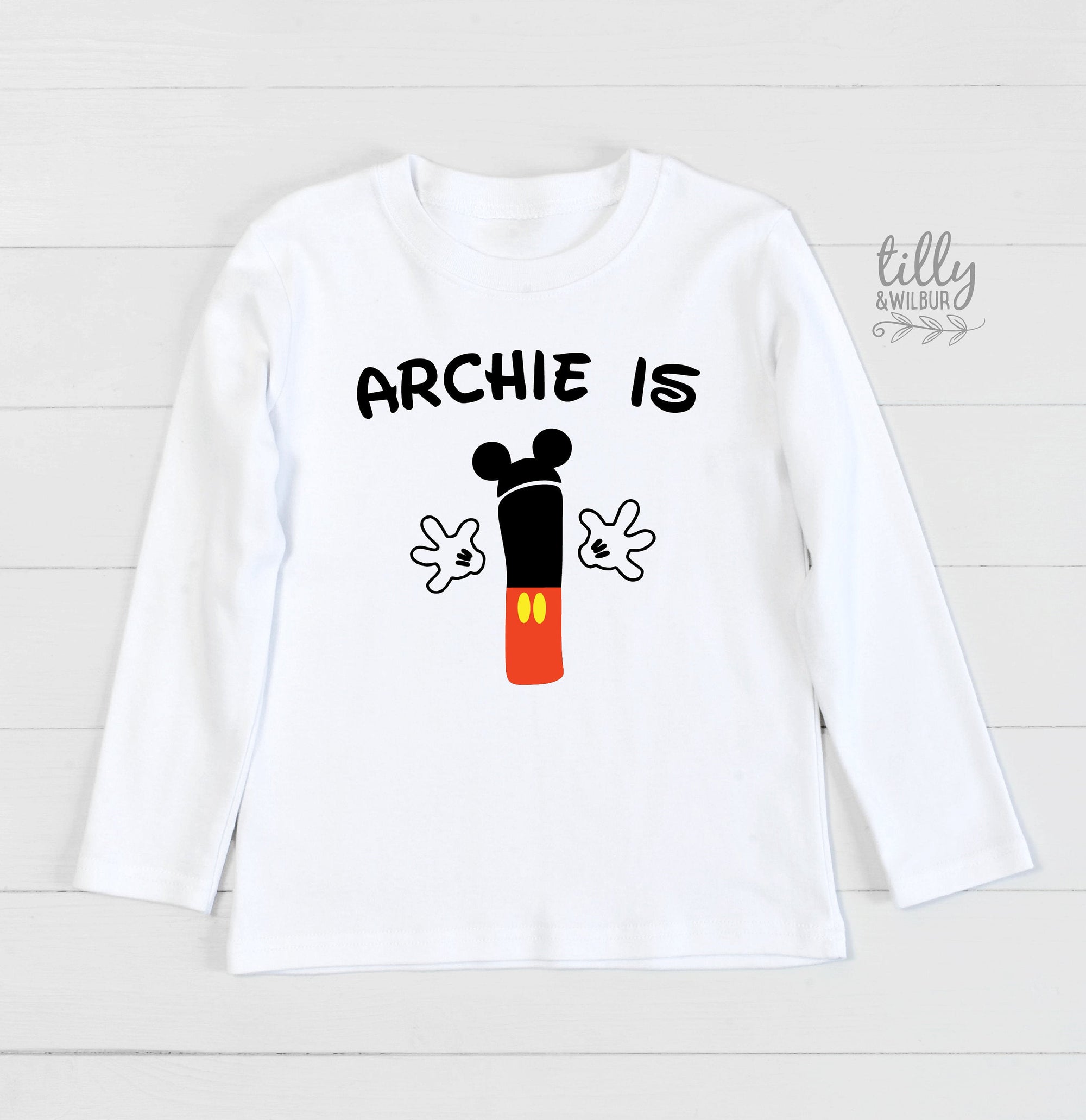 1st Birthday T-Shirt, One Birthday Shirt, First Birthday Tee For Boys, 1st Birthday Outfit, Birthday Boy, Mickey One T-Shirt, Birthday Boy