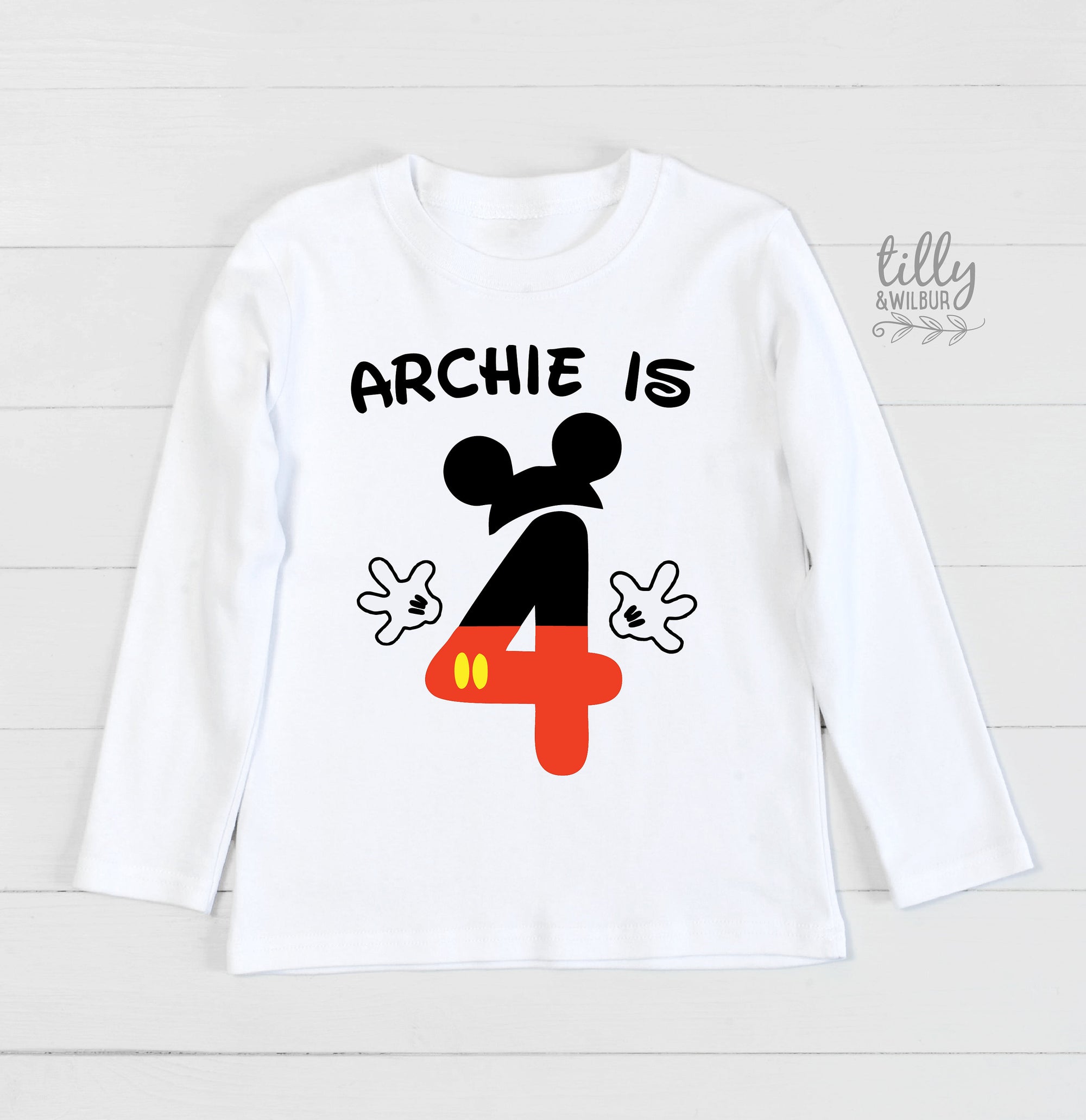 Personalised 4th Birthday T-Shirt, Four Birthday T-Shirt, Fourth Birthday Tee, Four Birthday Gift, Boys 4th Birthday, Boys Birthday T-Shirt