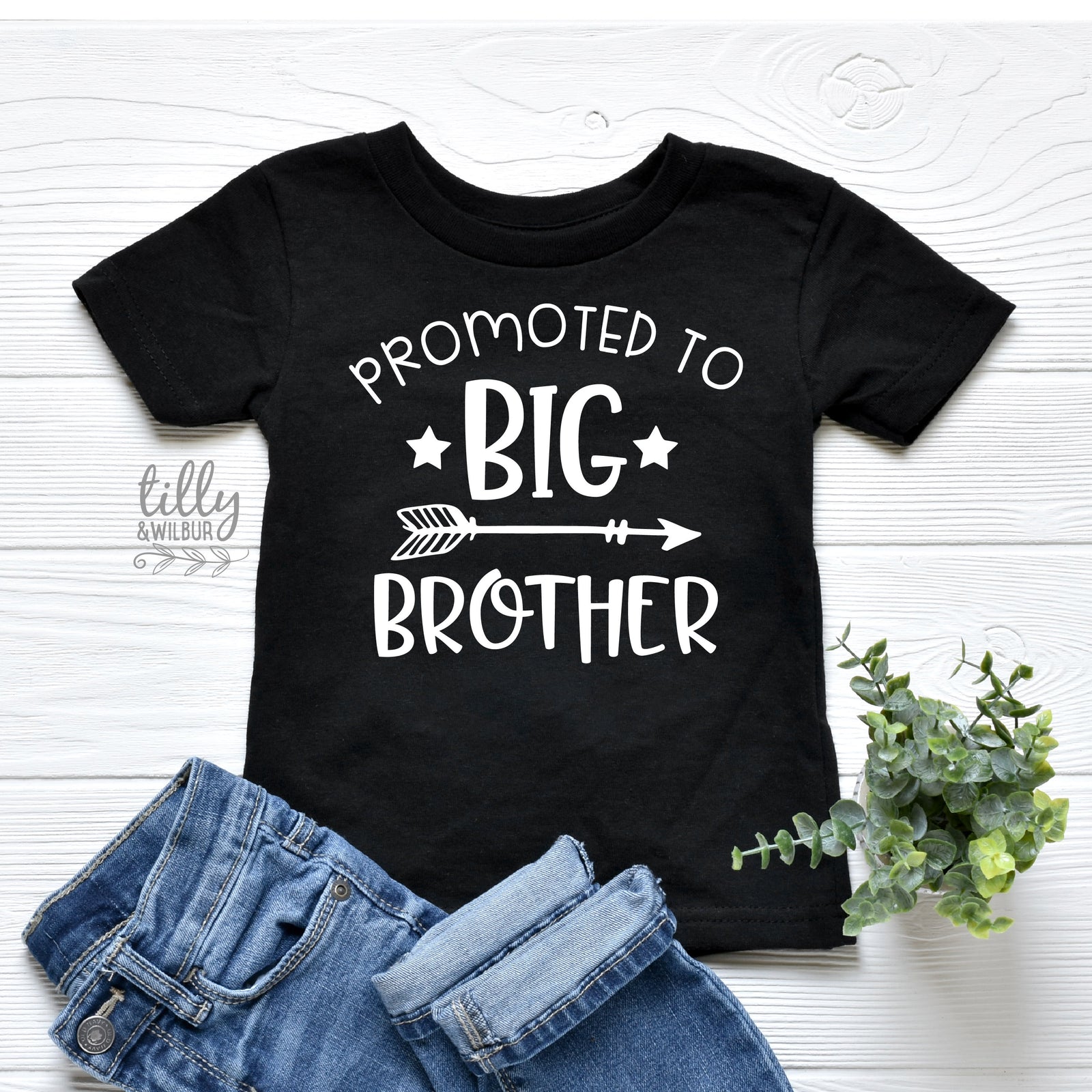 Promoted To Big Brother T-Shirt For Boys, Big Brother Shirt, I'm Going To Be A Big Brother, Pregnancy Announcement T-Shirt, Brother T-Shirt