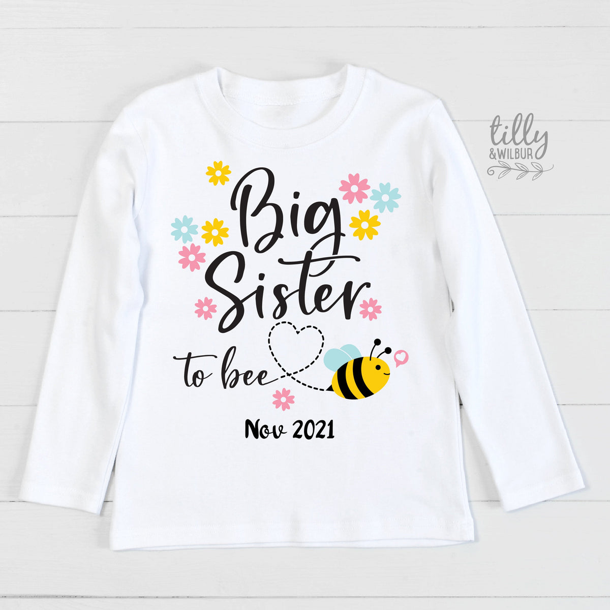 Big Sister To Bee T-Shirt, Big Sister Announcement, Big Sister To Be Shirt, Pregnancy Announcement Shirt, I&amp;#39;m Going To Be A Big Sister Shirt