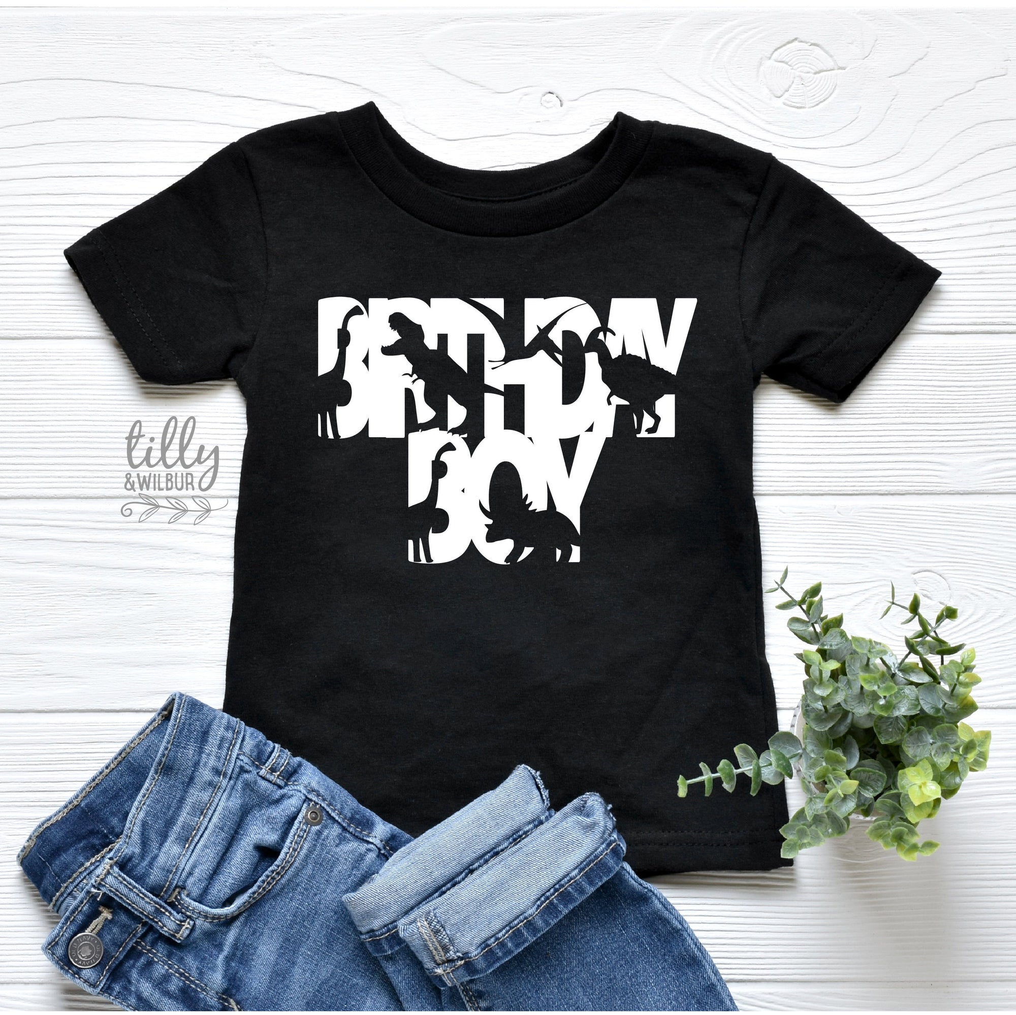 Birthday Boy Dinosaur T-Shirt, Boys 1st Birthday T-Shirt, 1st Birthday Gift, First Birthday Tee, Cake Smash, Dinosaur Party, Dinosaur Theme