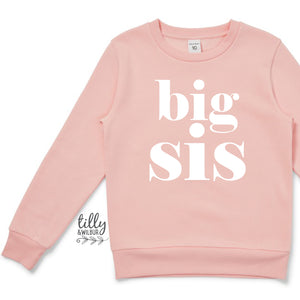 Big Sis Jumper, Big Sister Announcement, Big Sister Gift, Pregnancy Announcement Sweatshirt, I&#39;m Going To Be A Big Sister Announcement Tee