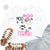 Moo Moo I&#39;m Two Girls 2nd Birthday T-Shirt, Two T-Shirt For Girls, Girls Birthday, Birthday Girl, Farm Animal Birthday, Cow T-Shirt, Girl 2