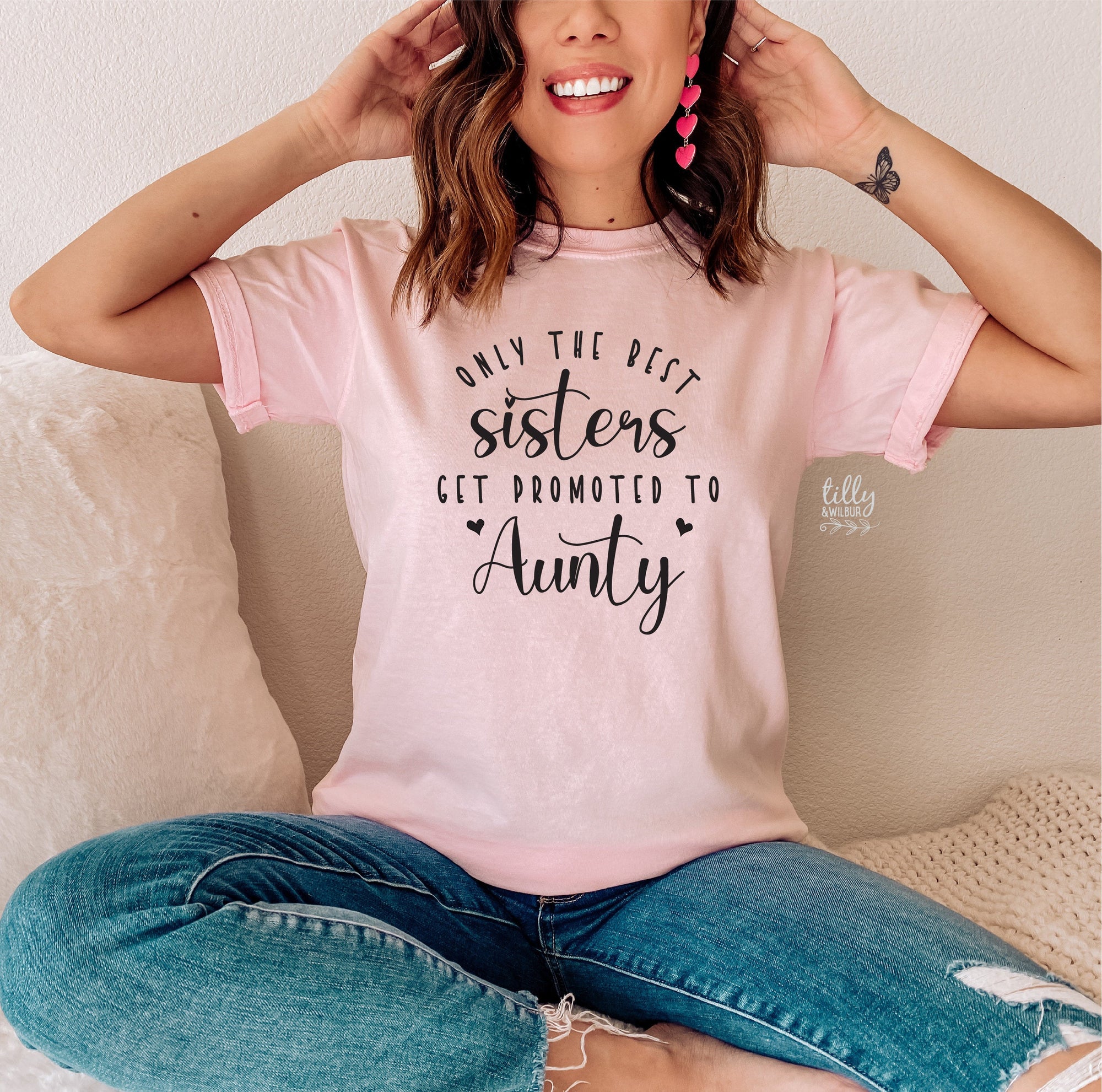Only The Best Sisters Get Promoted To Aunty T-Shirt