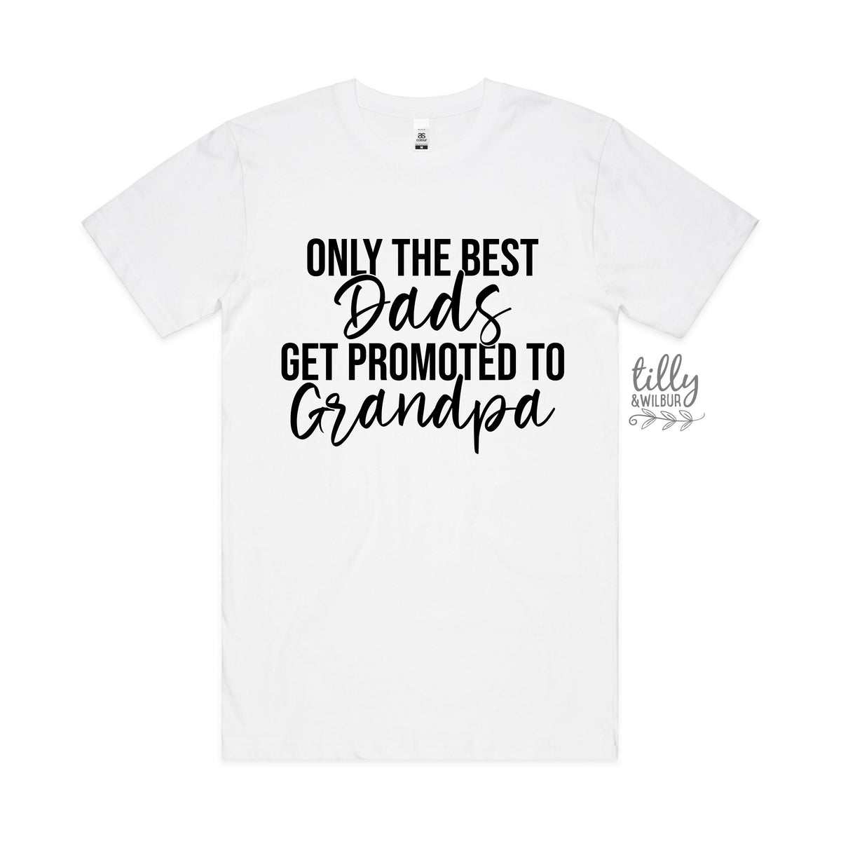 Only The Best Dads Get Promoted To Grandpa T-Shirt