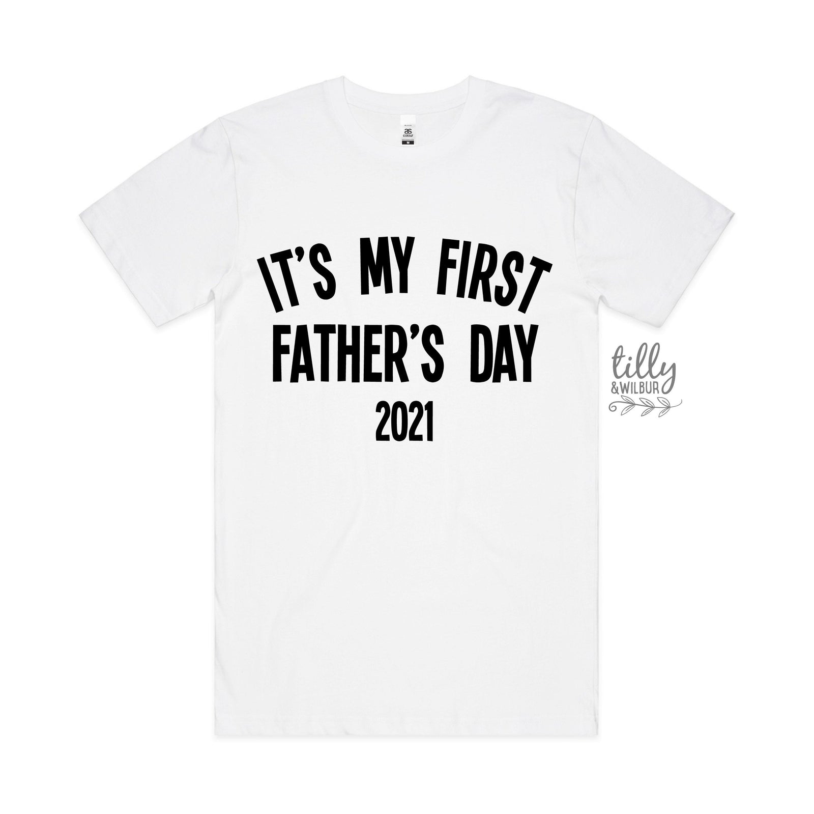 It's My First Father's Day T-Shirt, Father's Day T-Shirt, 1st Father's Day T-Shirt, Best Dad Ever, Happy Father's Day Gift, New Daddy Gift