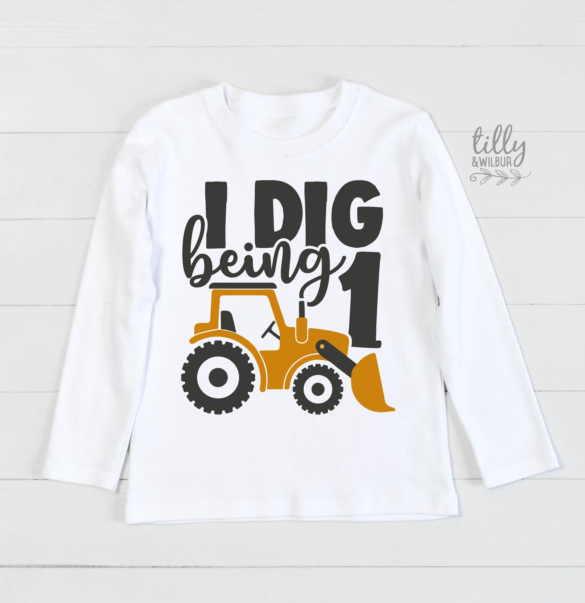 I Dig Being One Birthday T-Shirt, 1st Birthday T-Shirt, 1st Birthday Tee, One Birthday Gift, Boys 1st Birthday, Boys Birthday T-Shirt, One