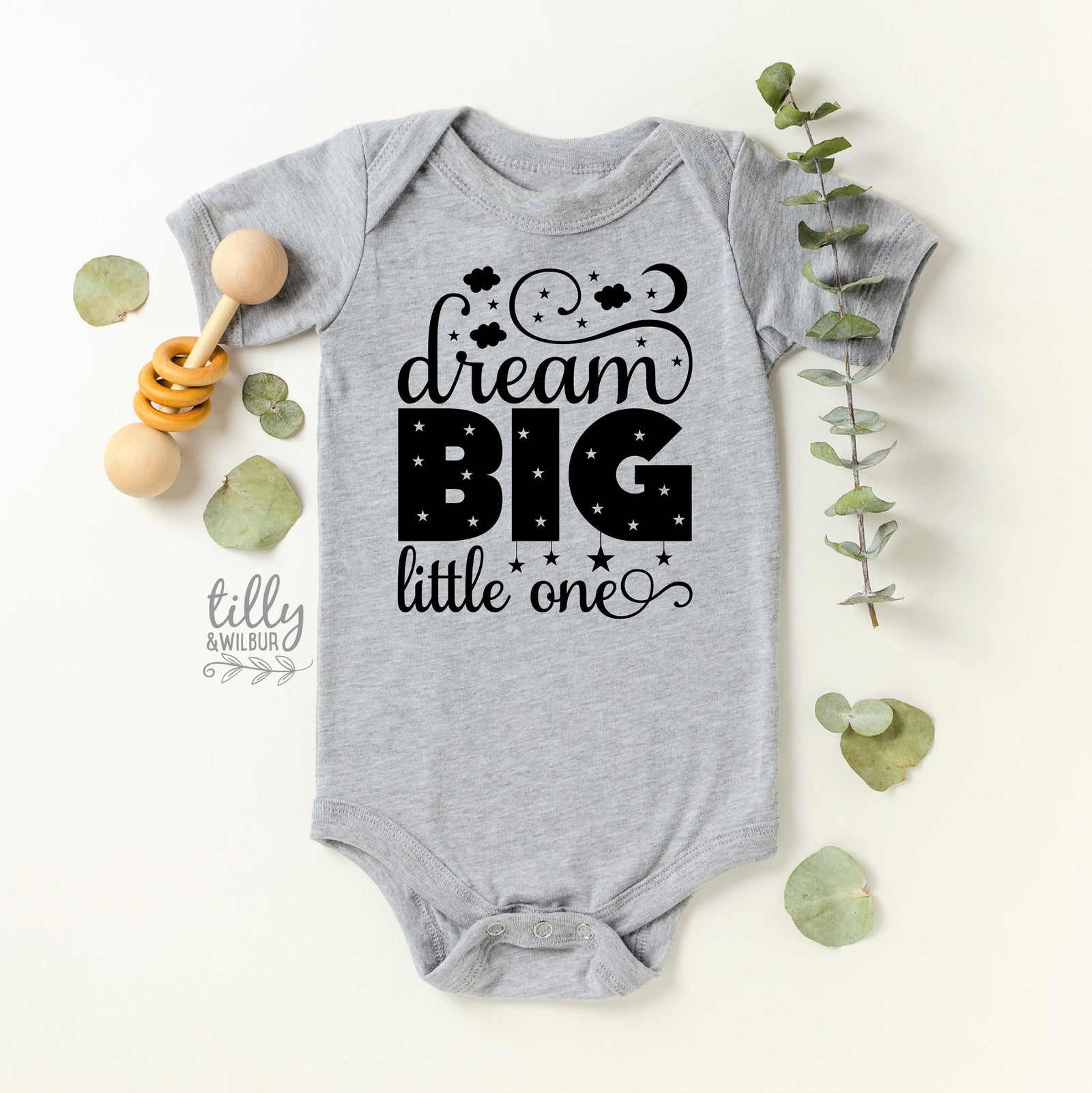Dream Big Little One Bodysuit, Dream Big Little One Onesie, Newborn Gift, Newborn Bodysuit, Newborn Onesie, Baby Shower Gift, New Baby