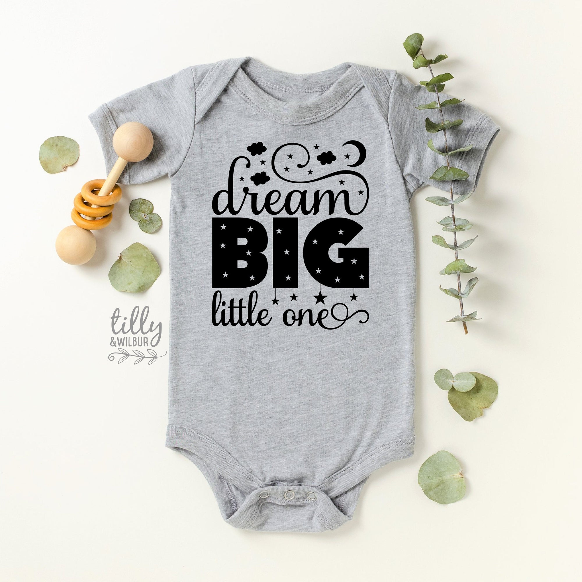 Dream Big Little One Bodysuit, Dream Big Little One Onesie, Newborn Gift, Newborn Bodysuit, Newborn Onesie, Baby Shower Gift, New Baby