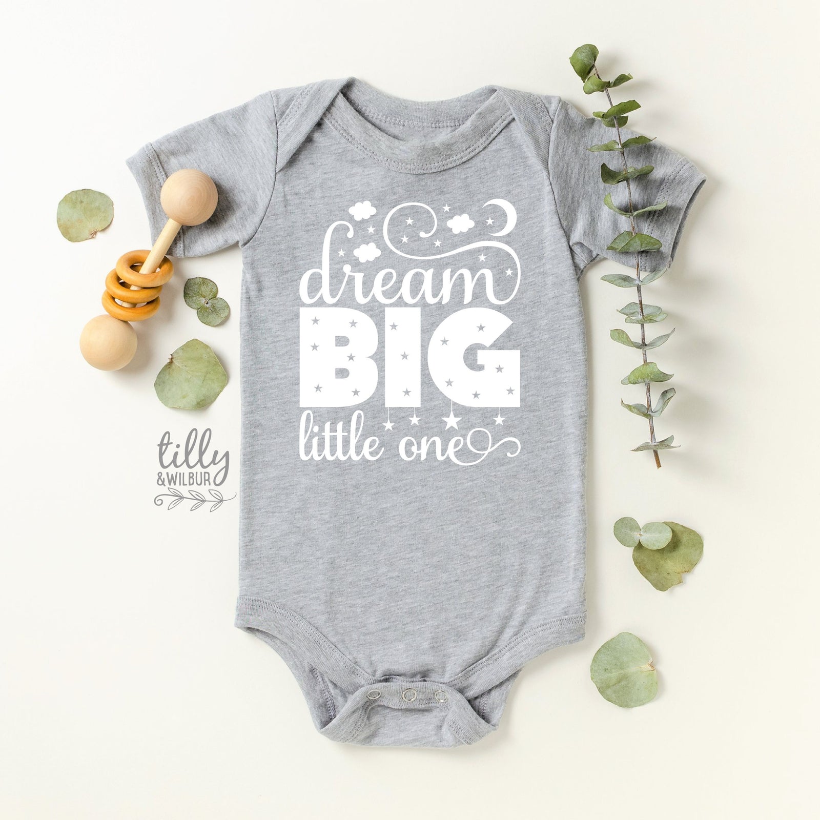 Dream Big Little One Bodysuit, Dream Big Little One Onesie, Newborn Gift, Newborn Bodysuit, Newborn Onesie, Baby Shower Gift, New Baby