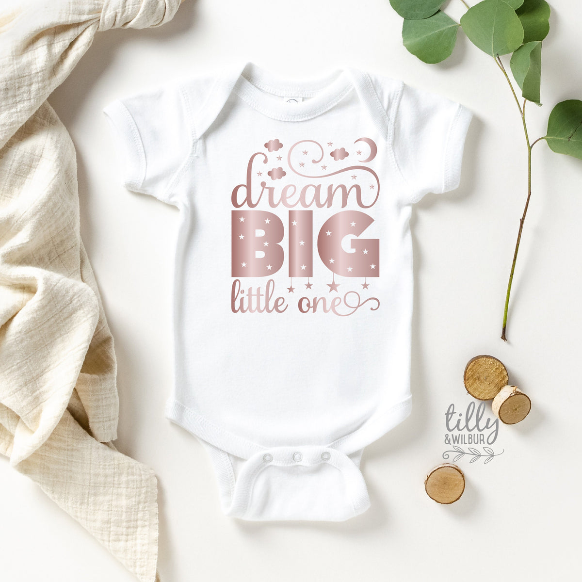 Dream Big Little One Bodysuit, Dream Big Little One Onesie, Newborn Gift, Newborn Bodysuit, Newborn Onesie, Baby Shower Gift, New Baby