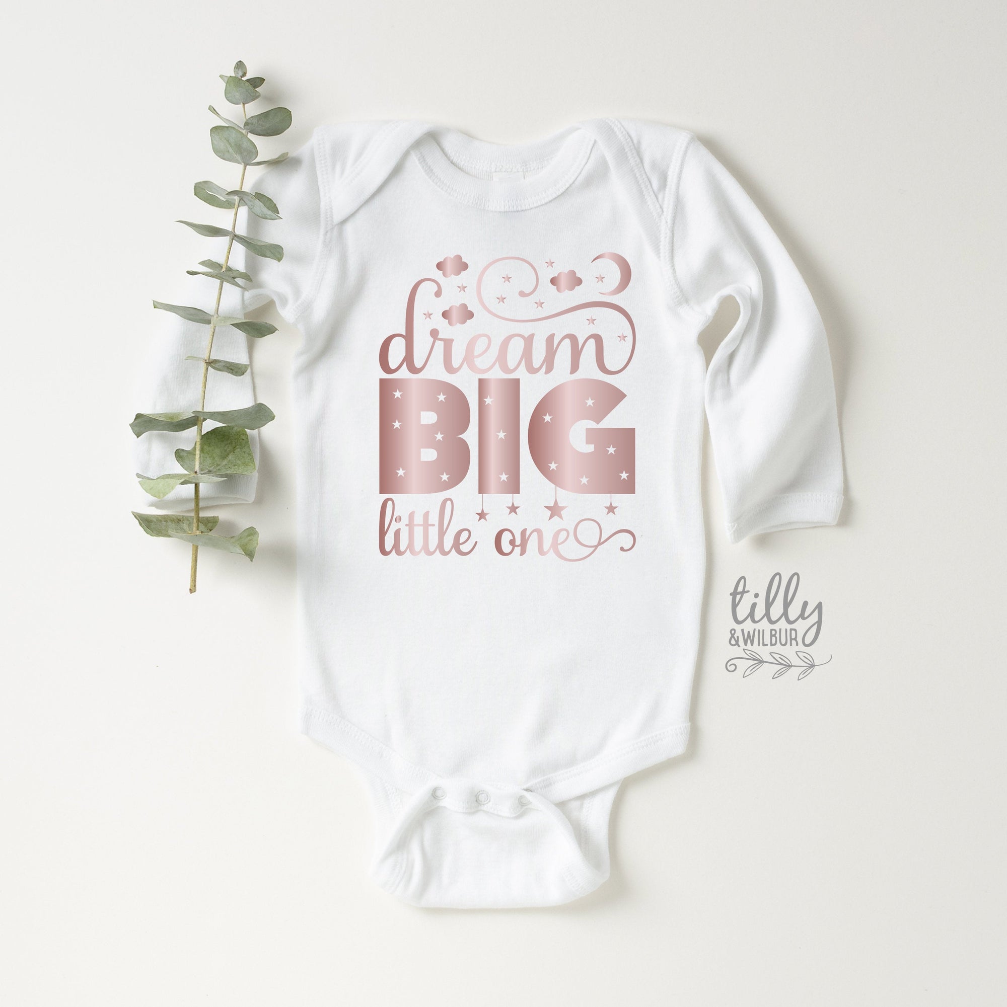 Dream Big Little One Bodysuit, Dream Big Little One Onesie, Newborn Gift, Newborn Bodysuit, Newborn Onesie, Baby Shower Gift, New Baby