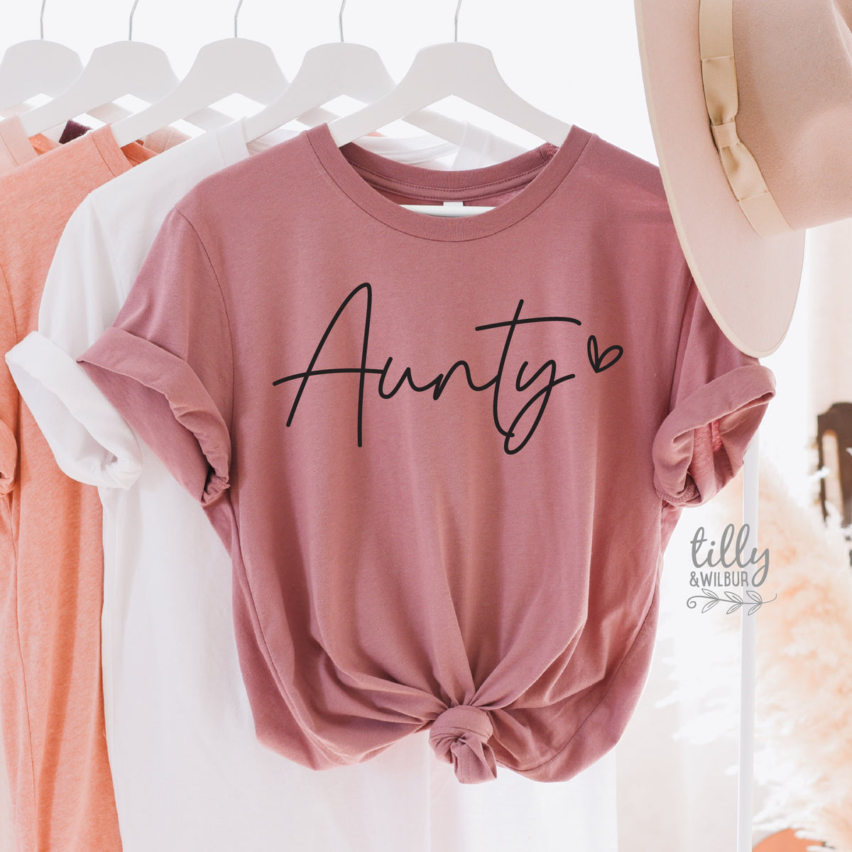 Aunty T-Shirt, Pregnancy Announcement T-Shirt, I&amp;#39;m Going To Be An Aunty, Baby Shower Gift, Women&amp;#39;s Clothing, Aunty, Auntie, Sister Gift