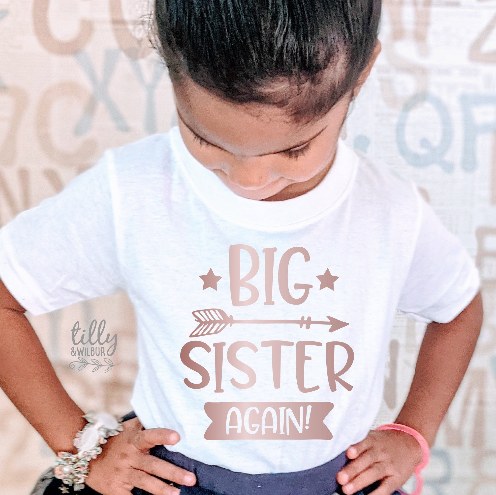 Big Sister Again T-Shirt, Big Sister Announcement, Big Sister T-Shirt, Pregnancy Announcement Shirt, I&#39;m Going To Be A Big Sister T-Shirt