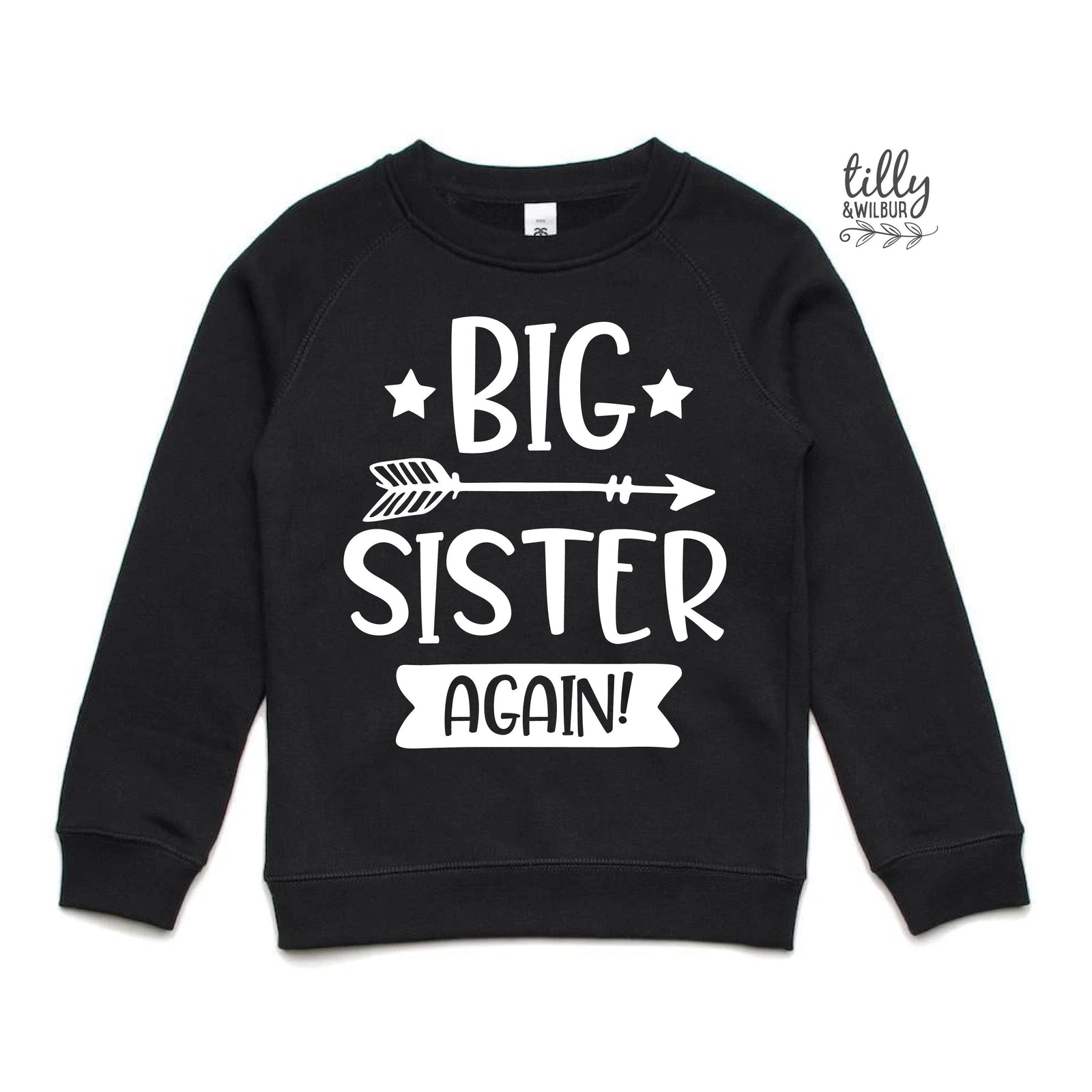 Big Sister Again Jumper, Big Sister Announcement, Big Sister Sweatshirt, Pregnancy Announcement Sweater, I'm Going To Be A Big Sister Shirt