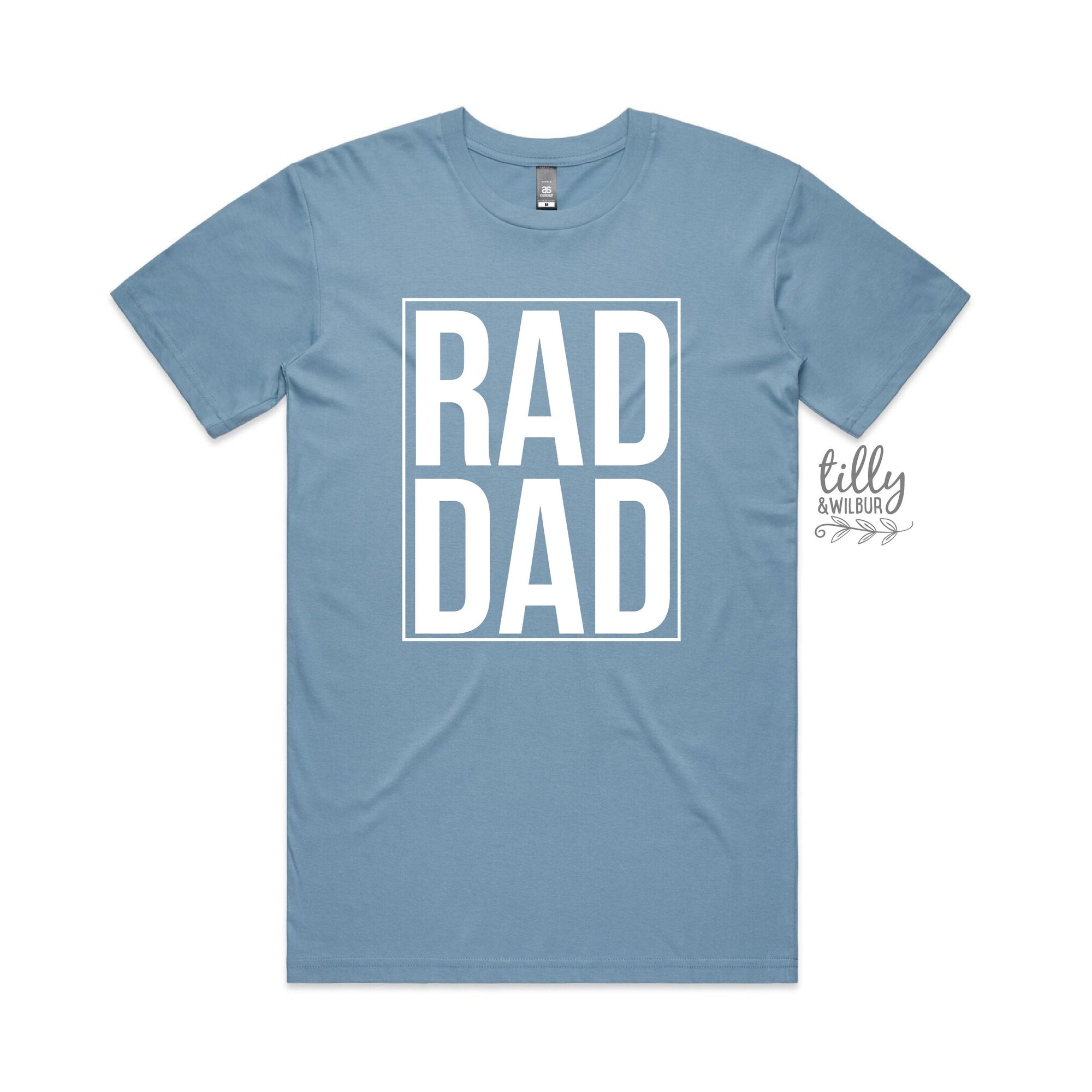 Rad Dad T-Shirt, Father&#39;s Day T-Shirt, Father&#39;s Day Gift, Daddy T-Shirt, Pregnancy Announcement, New Dad T-Shirt, Newborn Gift, New Dad Gift