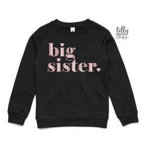 Big Sister Sweatshirt, Big Sister Announcement, Big Sister Gift, Pregnancy Announcement Jumper, I&#39;m Going To Be A Big Sister Announcement