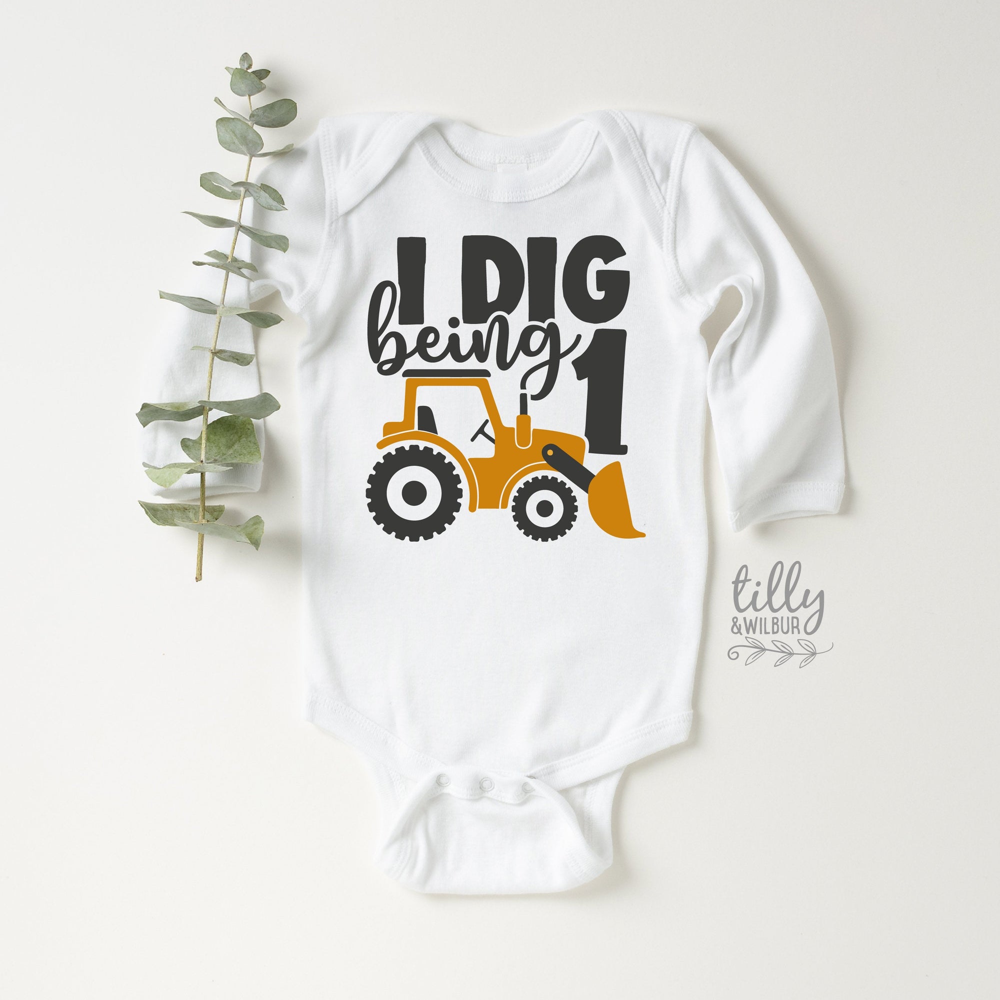 I Dig Being One Birthday Bodysuit, 1st Birthday Bodysuit, 1st Birthday Onesie, One Birthday Gift, Boys 1st Birthday, Boys Birthday T-Shirt