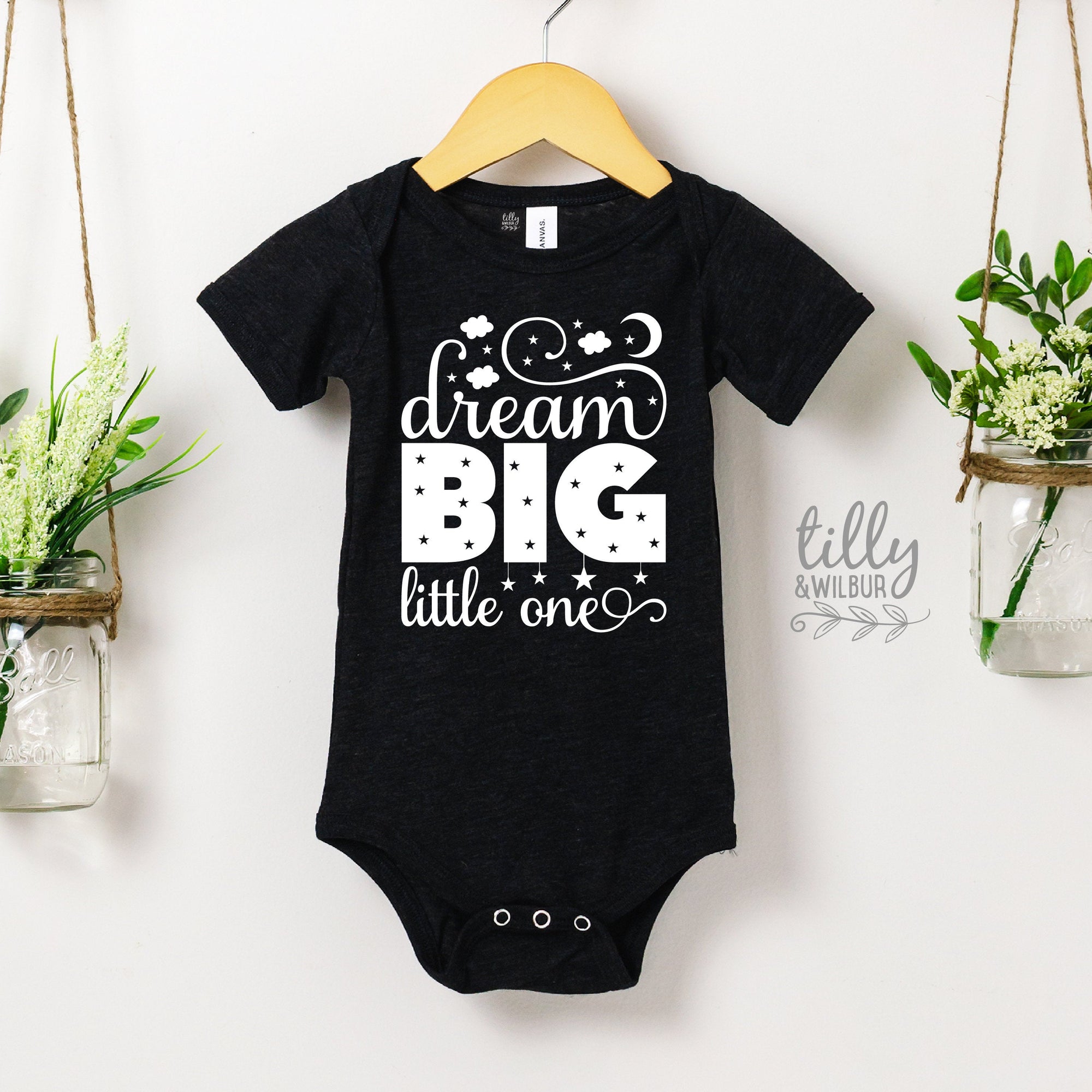 Dream Big Little One Bodysuit, Dream Big Little One Onesie, Newborn Gift, Newborn Bodysuit, Newborn Onesie, Baby Shower Gift, New Baby