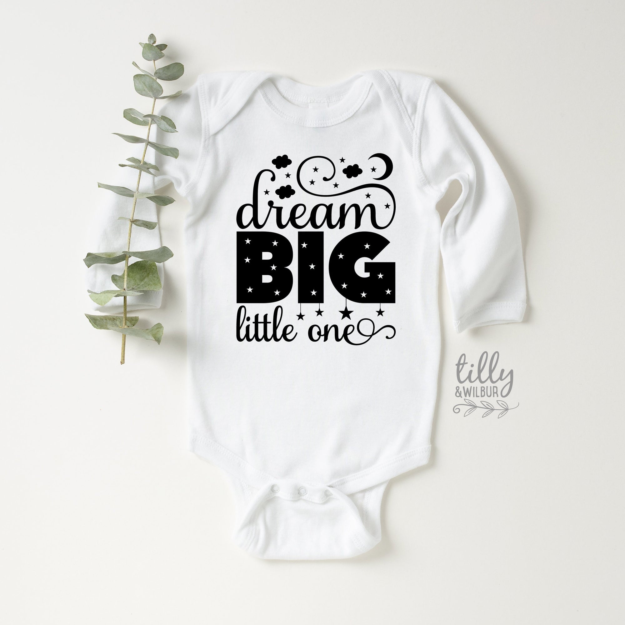 Dream Big Little One Bodysuit, Dream Big Little One Onesie, Newborn Gift, Newborn Bodysuit, Newborn Onesie, Baby Shower Gift, New Baby