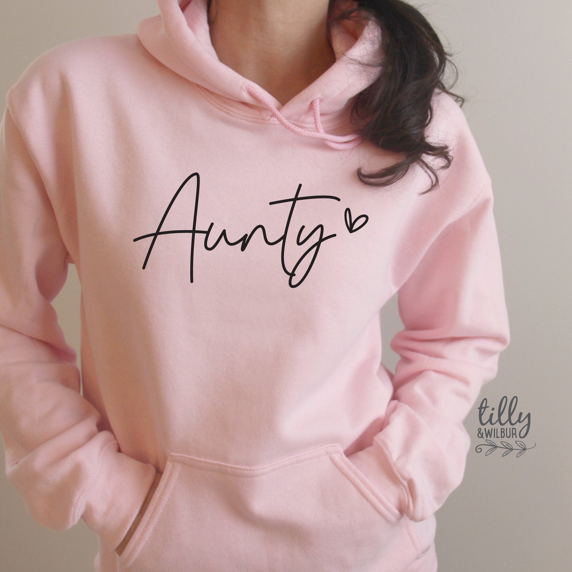 Aunty Hoodie, Pregnancy Announcement Jumper, I&#39;m Going To Be An Aunty, Baby Shower Gift, Women&#39;s Clothing, Aunty, Auntie, Aunty Sweatshirt