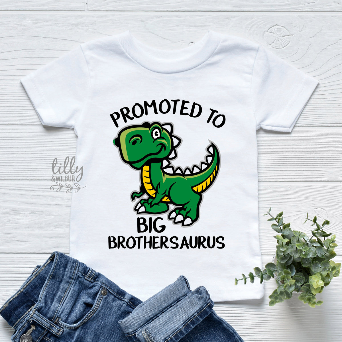 Big Brother T-Shirt, Promoted To Big Brother T-Shirt, Big Brothersaurus T-Shirt, Dinosaur T-Shirt, I&amp;#39;m Going To Be A Big Brother T-Shirt